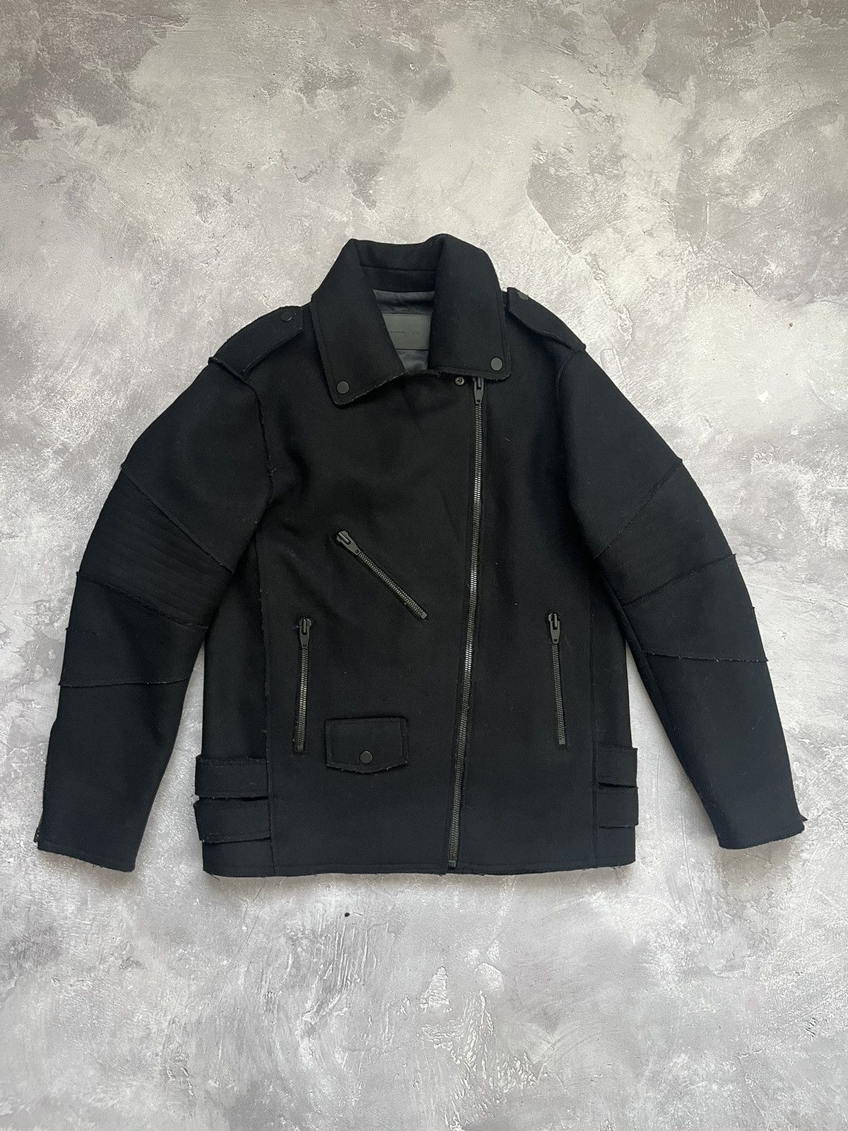 Alexander Wang x HM Wool Biker Heavy Jacket Bomber