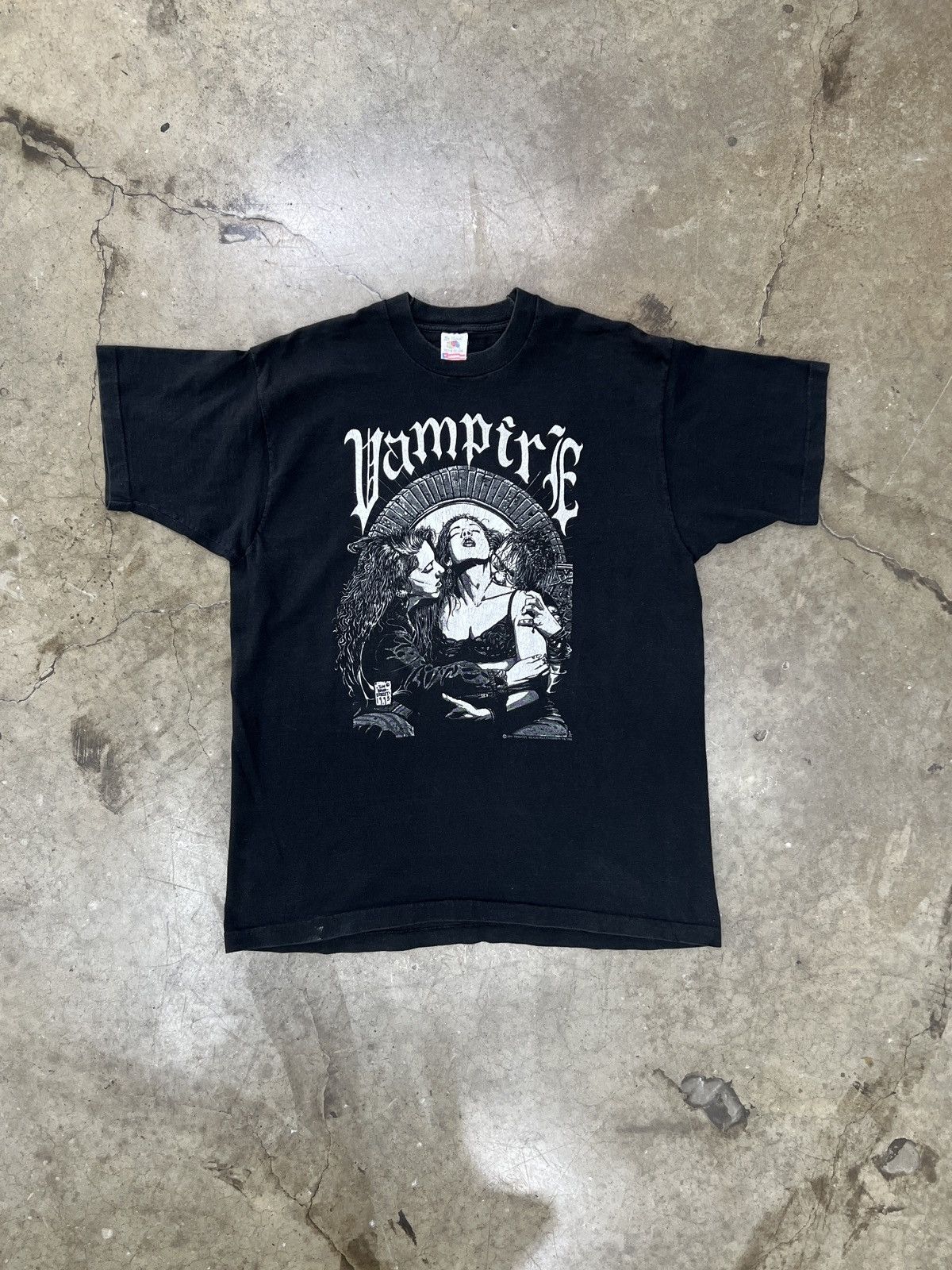 Vintage Vintage 90s Vampire Tim Brandstreet Fashion Victim Tee XL Size US XL / EU 56 / 4 - 2 Thumbnail