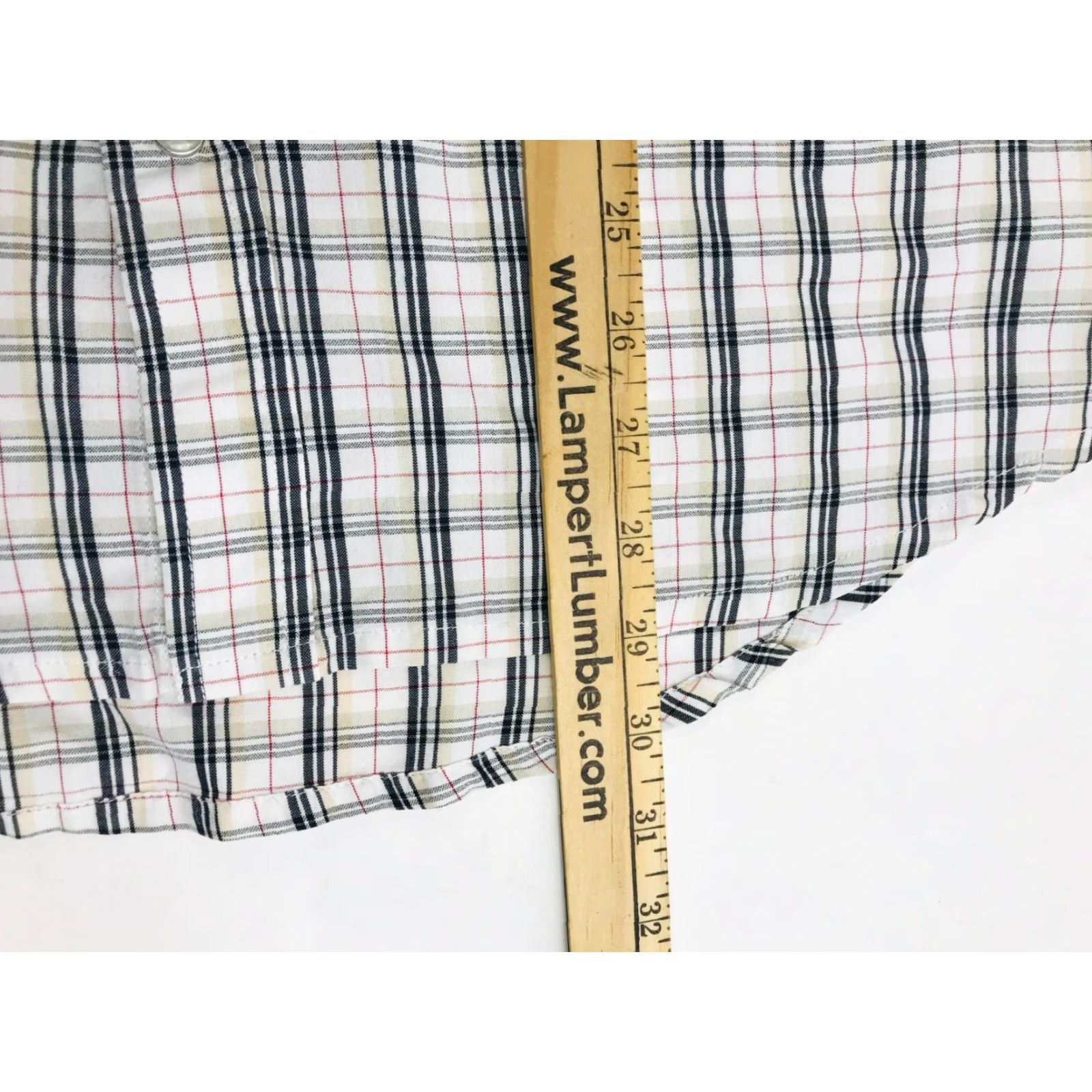 Vintage Scandia Woods Shirt Men Button-Up Short Sleeve Pockets Check Pearl Snap M Size US M / EU 48-50 / 2 - 4 Thumbnail