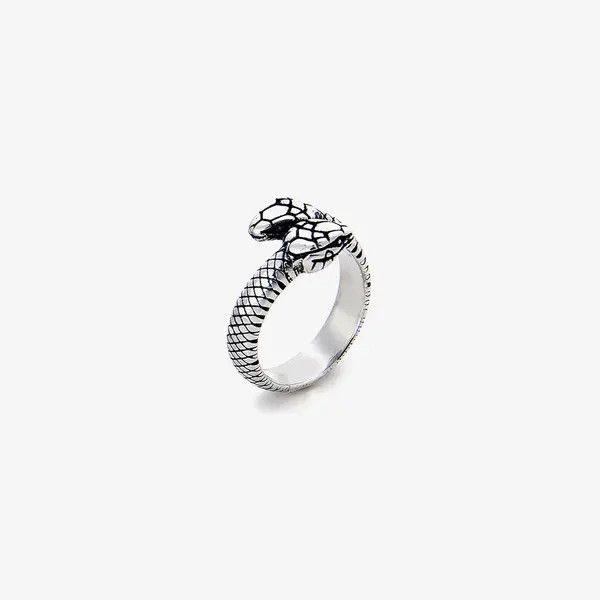 Jewelry Kobashi x Aoba Stylish Double-Ended Serpentine Ring Size ONE SIZE - 8 Thumbnail