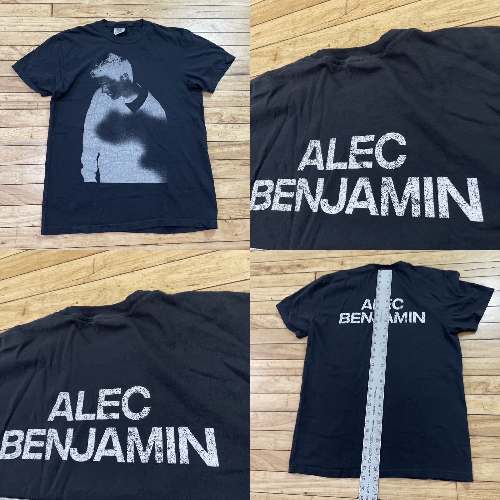 Comfort Colors Alec Benjamin Music Shirt Men M Black Starboy Indie Alt Pop Musician Graphic Tee Shirt Size US M / EU 48-50 / 2 - 9 Thumbnail