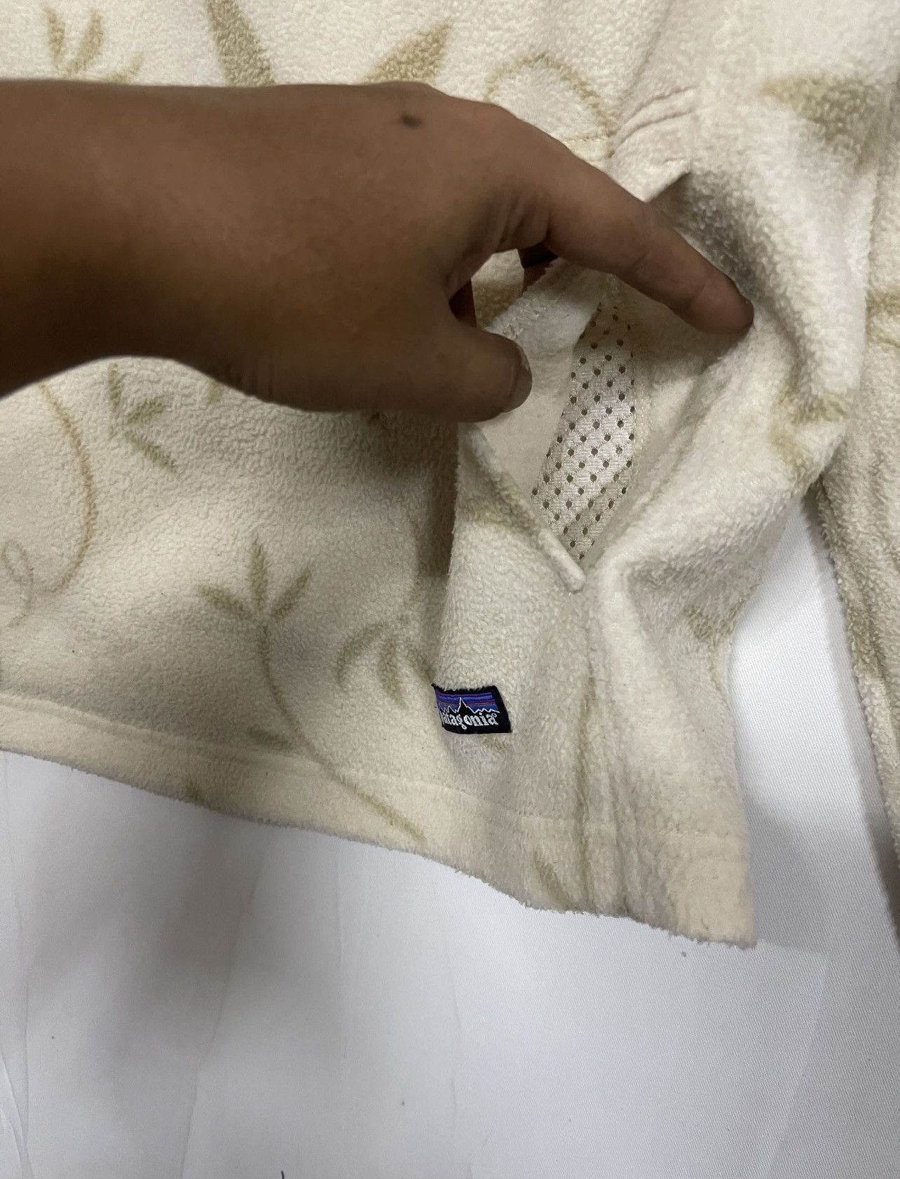 Patagonia Patagonia Women's Synchilla Floral Quarter Zip fleece jacket Size XS / US 0-2 / IT 36-38 - 7 Thumbnail