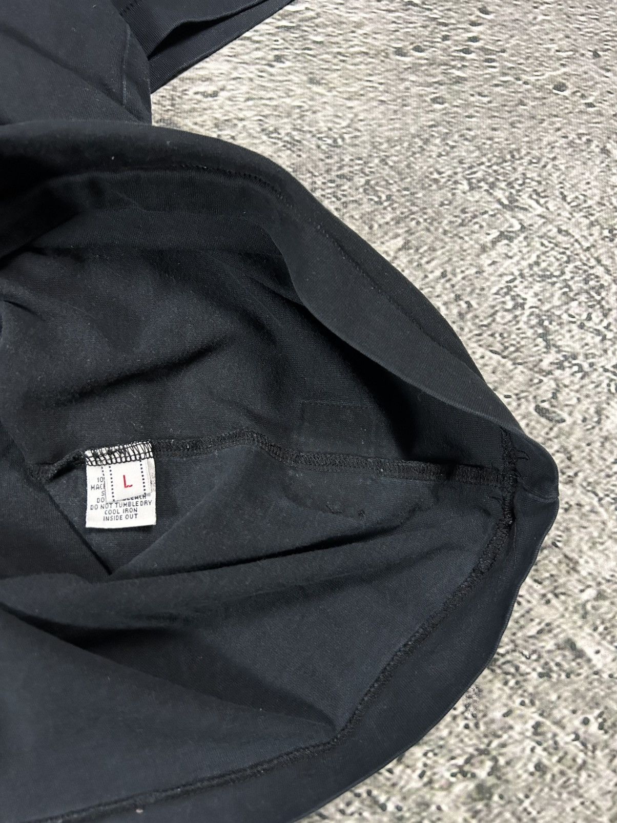 Evisu t-shirt vintage big logo seagull EU ED black pink