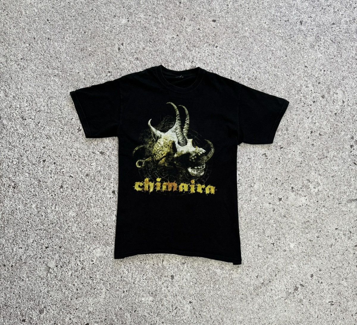 Band Tees Vintage 2000’s Chimaira Rock Band Retro T-Shirt Y2K Hype Size US M / EU 48-50 / 2 - 3 Thumbnail
