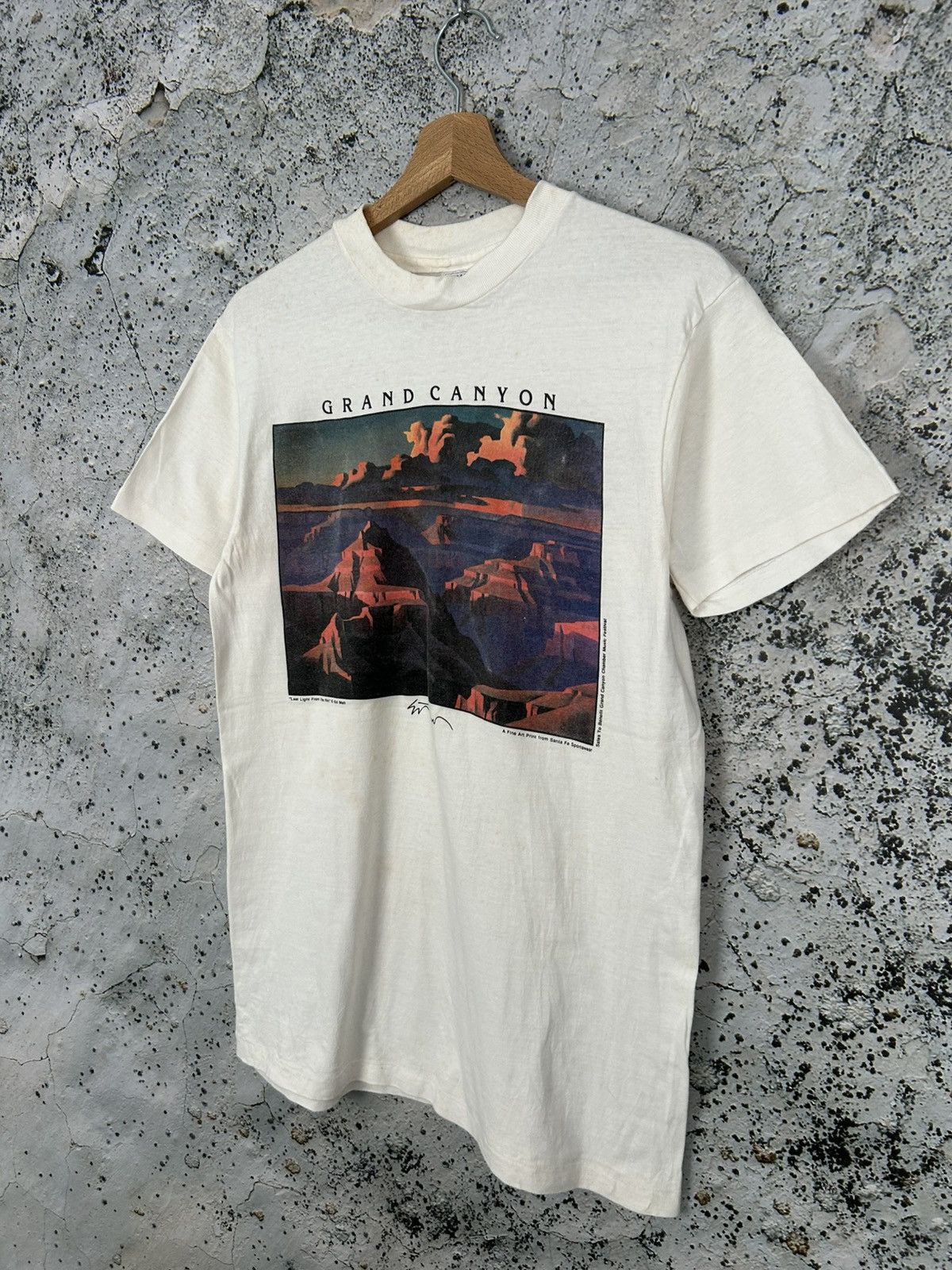 Vintage Vintage Grand Canyon Graphic Tee 90s Single Stitch USA Size US M / EU 48-50 / 2 - 2 Thumbnail