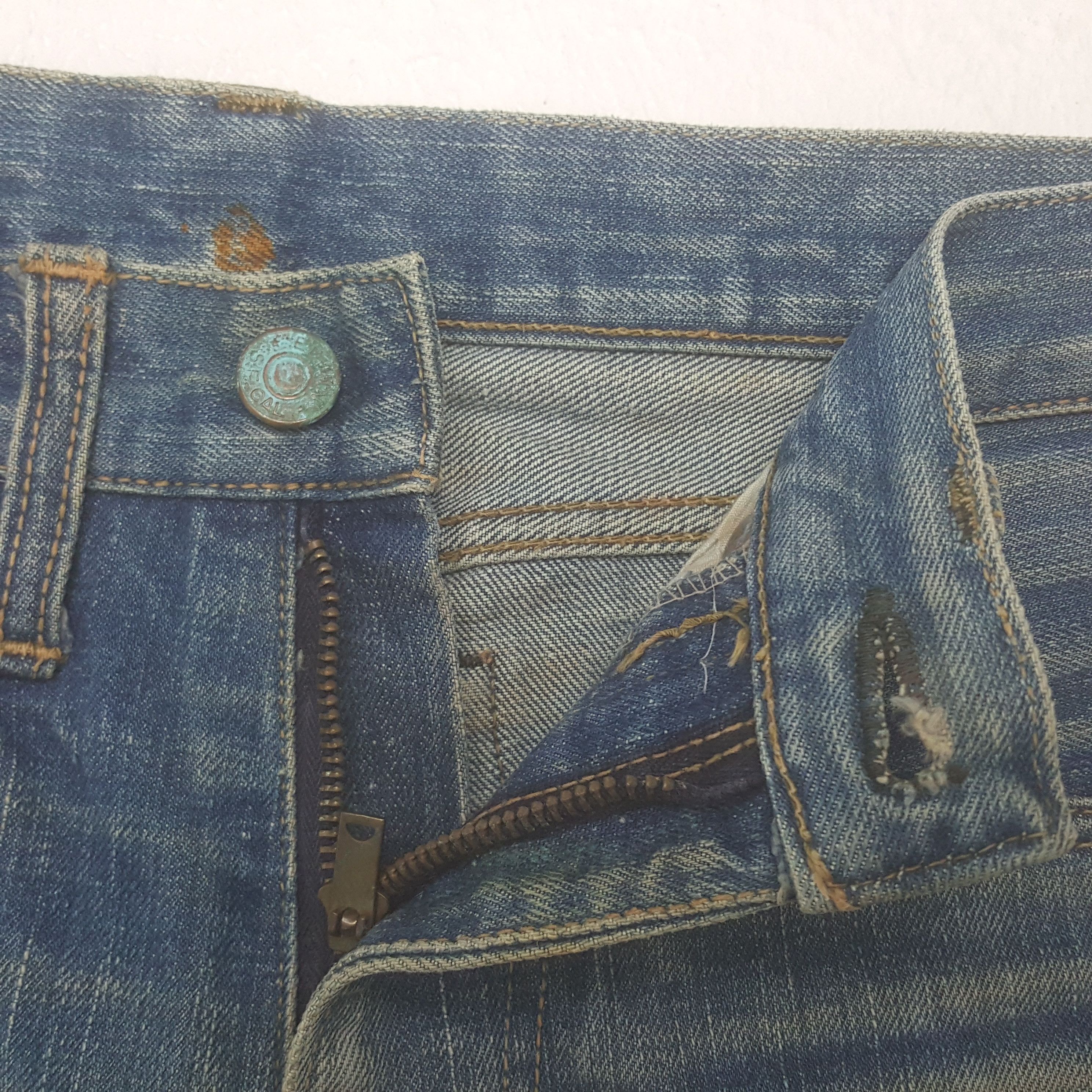 Edwin × Vintage Vintage Edwin American Distressed Style Denim Jeans Size US 26 / EU 42 - 7 Thumbnail