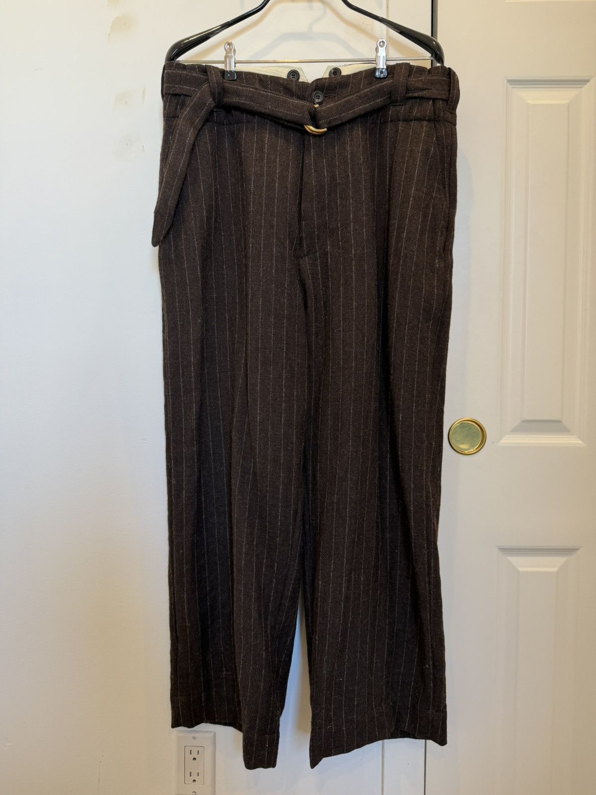 John Alexander Skelton Brown Wool Matching Set Size US L / EU 52-54 / 3 - 5 Thumbnail