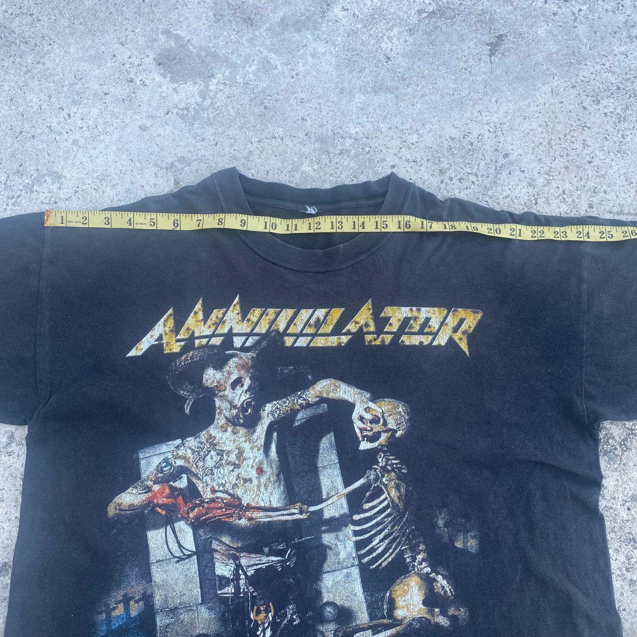 Band Tees Vintage Annihilator Canada Thrash Metal Band Tshirt Size US L / EU 52-54 / 3 - 12 Thumbnail