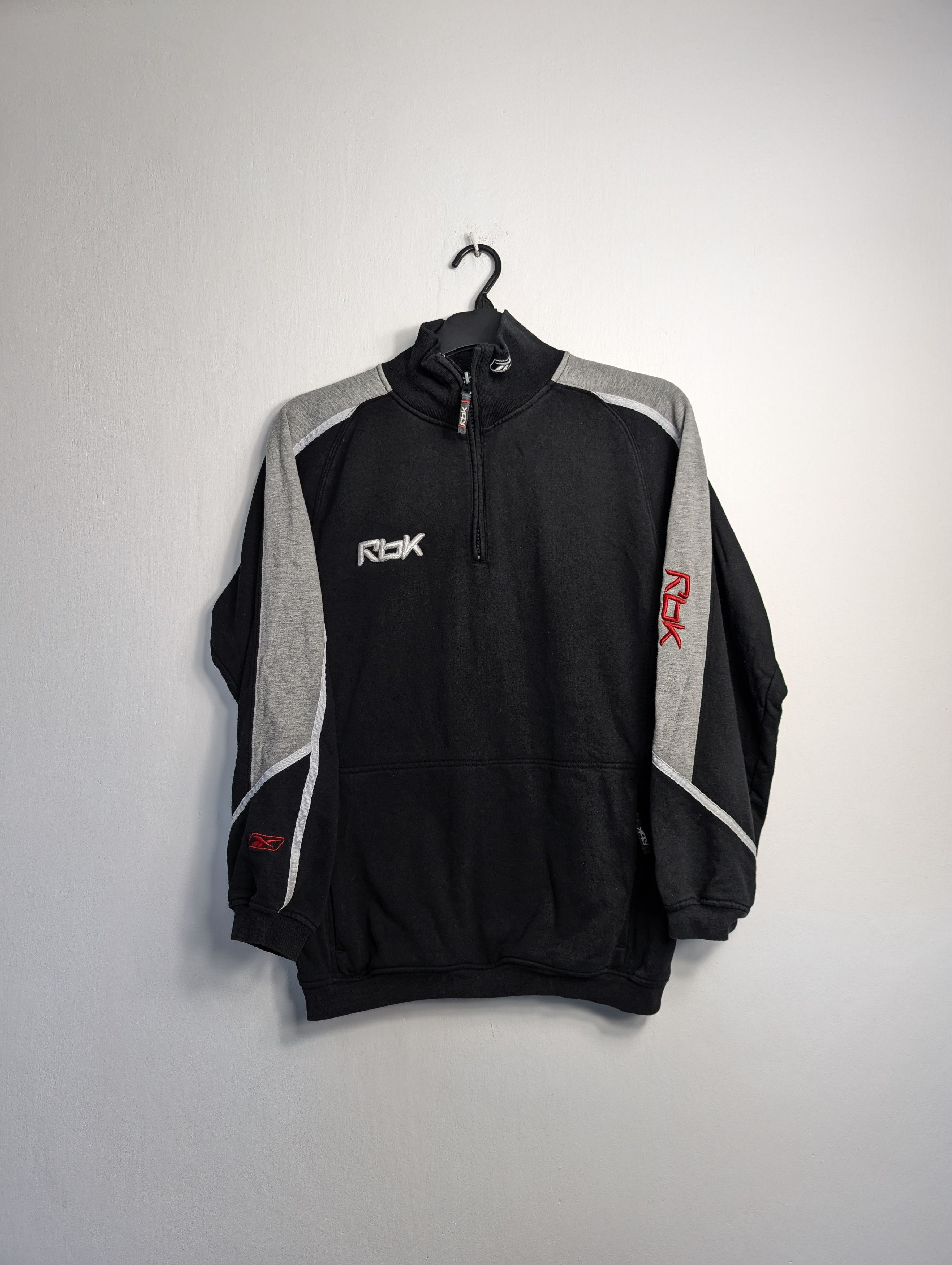 Reebok × Vintage Vintage 00s Reebok Hockey Sweatshirt Y2K Sportswear Size US S / EU 44-46 / 1 - 1 Thumbnail