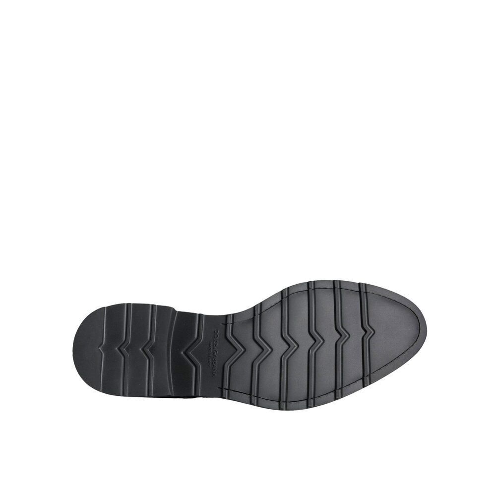 Dolce & Gabbana Dolce & Gabbana Black Suede Sicilia Lace Up Formal Shoes Size US 8 / EU 41 - 7 Thumbnail