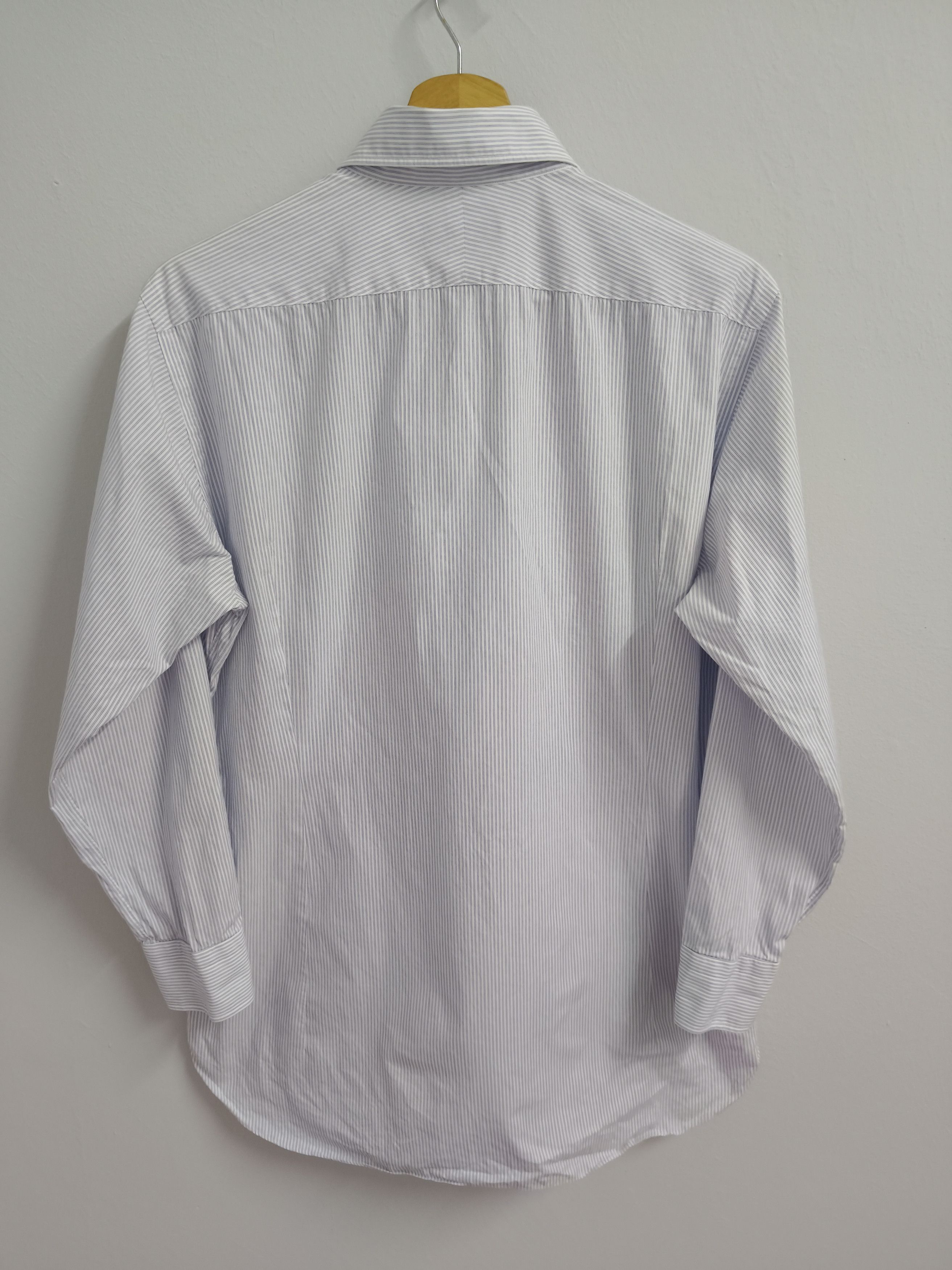 Burberry BURBERRY STRIPE BUTTON UP Size US M / EU 48-50 / 2 - 2 Thumbnail