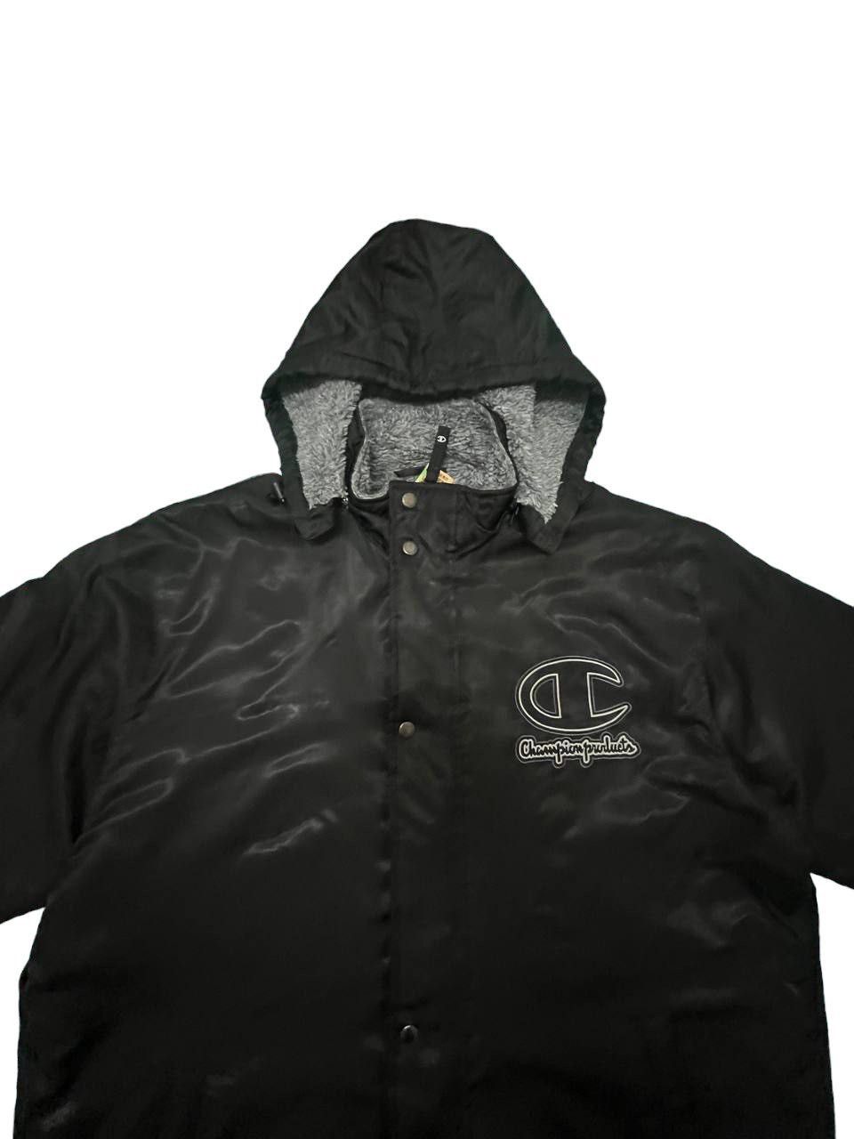 Champion × Vintage Vintage Champion Sherpa Lined Embroidered Hooded Rain Coat Size US M / EU 48-50 / 2 - 4 Thumbnail