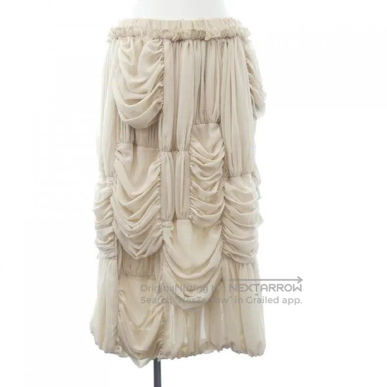 Comme des Garcons Comme Des Garcons size S Beige Design Skirt Size 23" - 1 Thumbnail