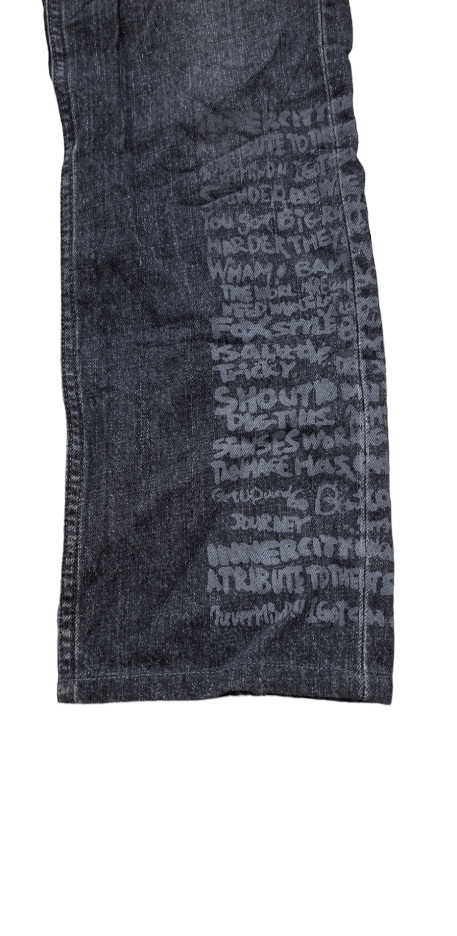 Hysteric Glamour Rare Japanese Brand Takeo Kikuchi Poem Denim Jeans Size US 30 / EU 46 - 6 Thumbnail