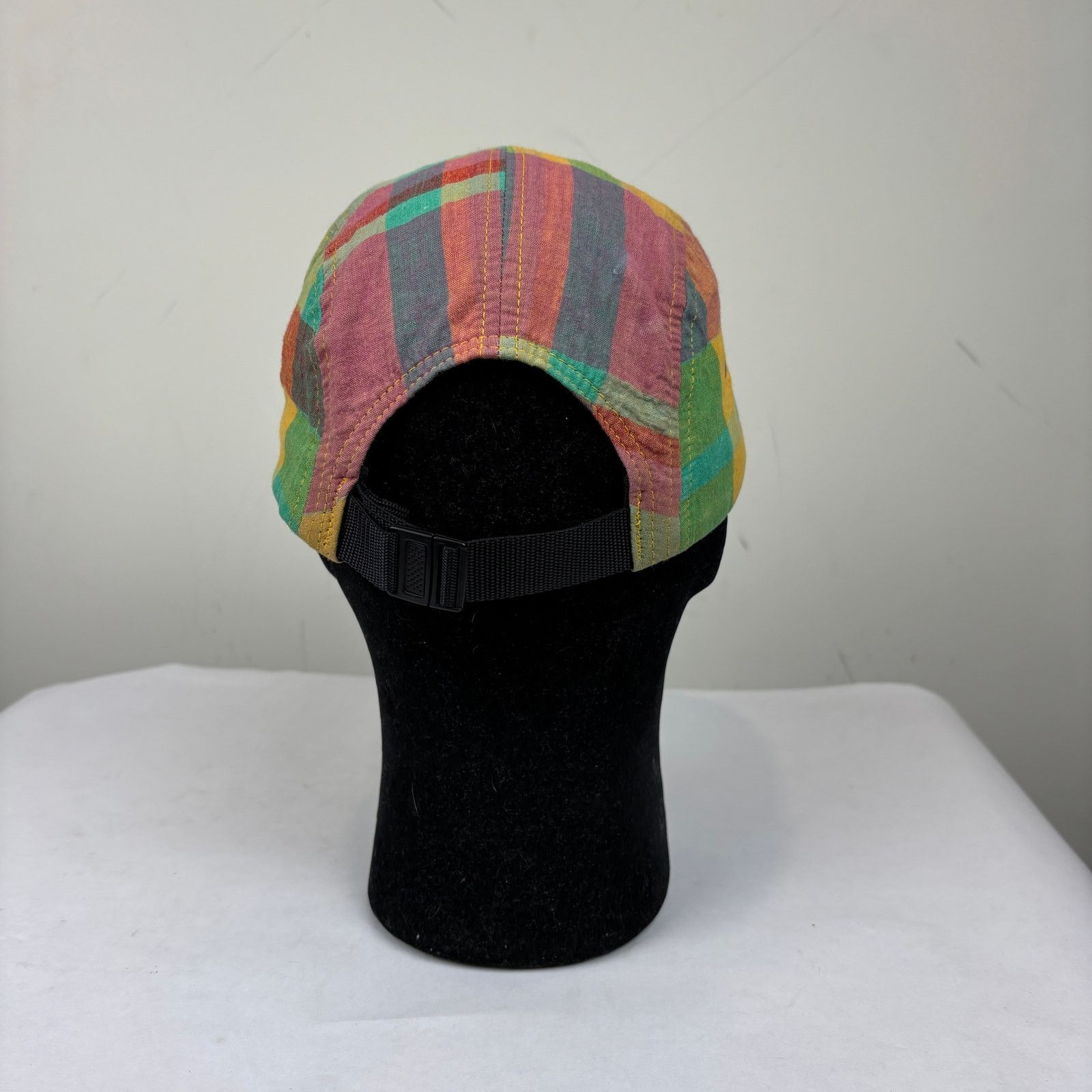 Supreme Rare Supreme Madras Camp Cap 5 Panel Hat Plaid SS13 Size ONE SIZE - 4 Thumbnail