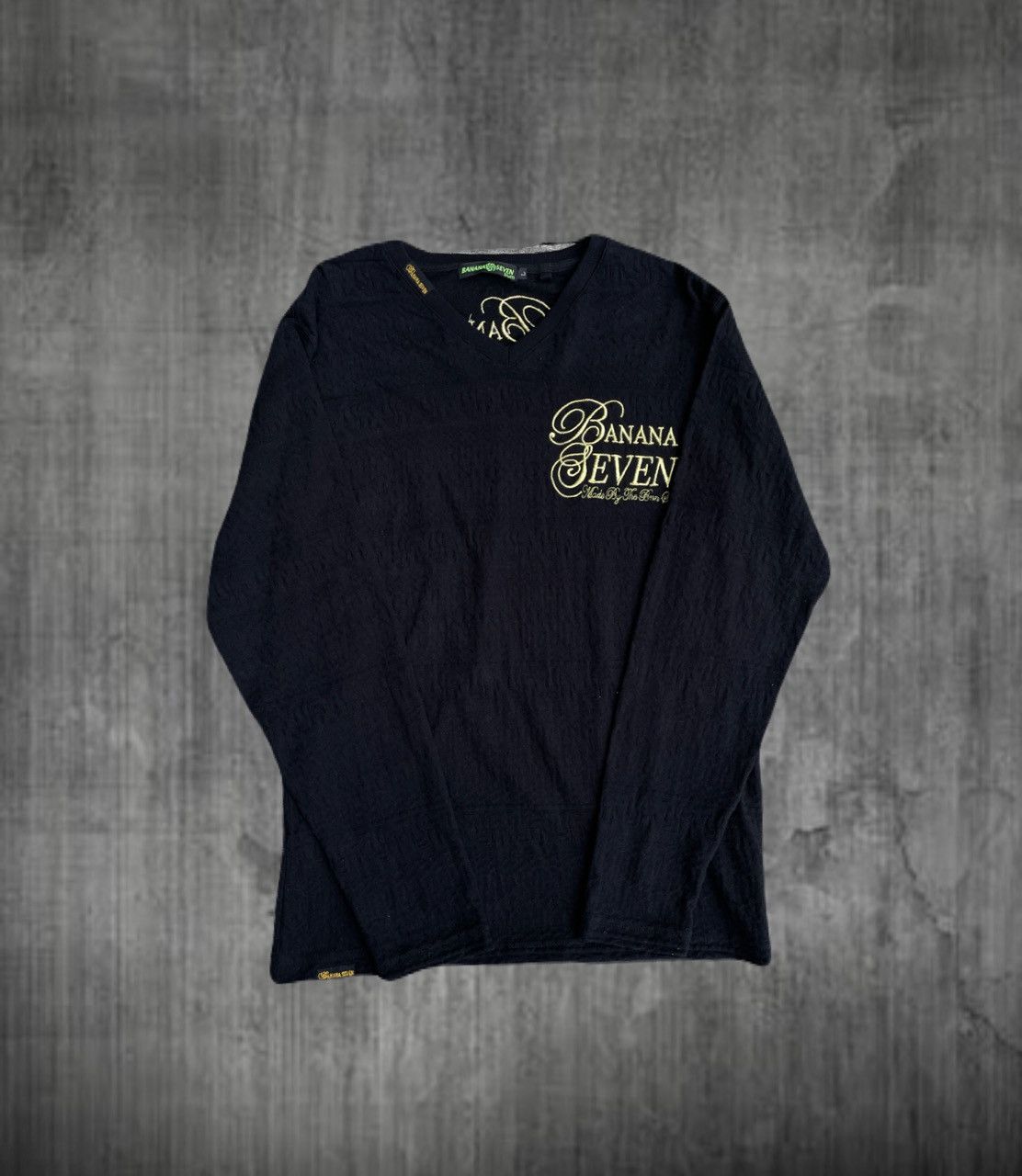 If Six Was Nine 2000s Japanese archive Vkei Poem Embroidery Long Sleeve Tee Size US M / EU 48-50 / 2 - 1 Thumbnail