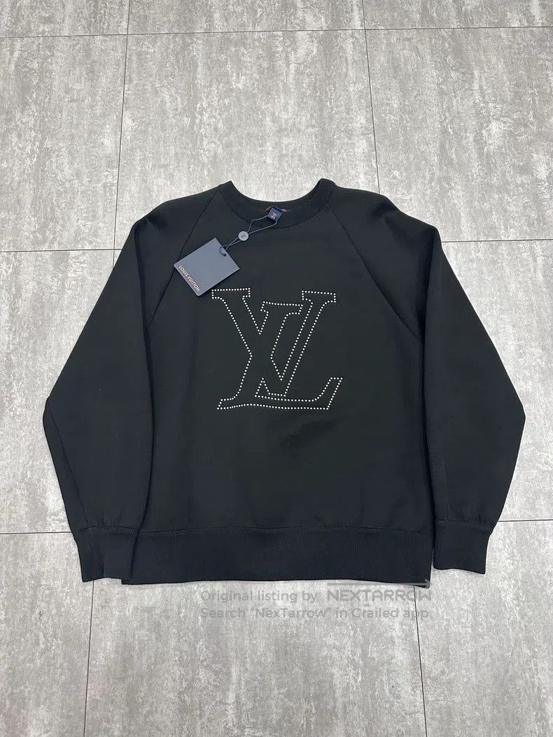 Louis Vuitton Louis Vuitton 25 New Monogram Full Diamond Round Neck Long Size US XS / EU 42 / 0 - 1 Thumbnail