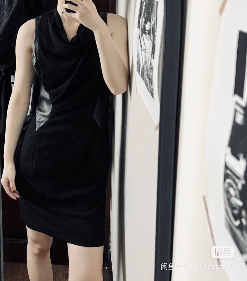 Helmut Lang helmut lang size 4 Heavy patchwork dress 2504-Nextarrow Size M / US 6-8 / IT 42-44 - 7 Thumbnail