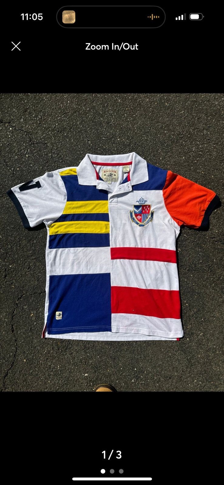 Polo Ralph Lauren × Vintage Winchester polo flag shirt Size US L / EU 52-54 / 3 - 1 Thumbnail