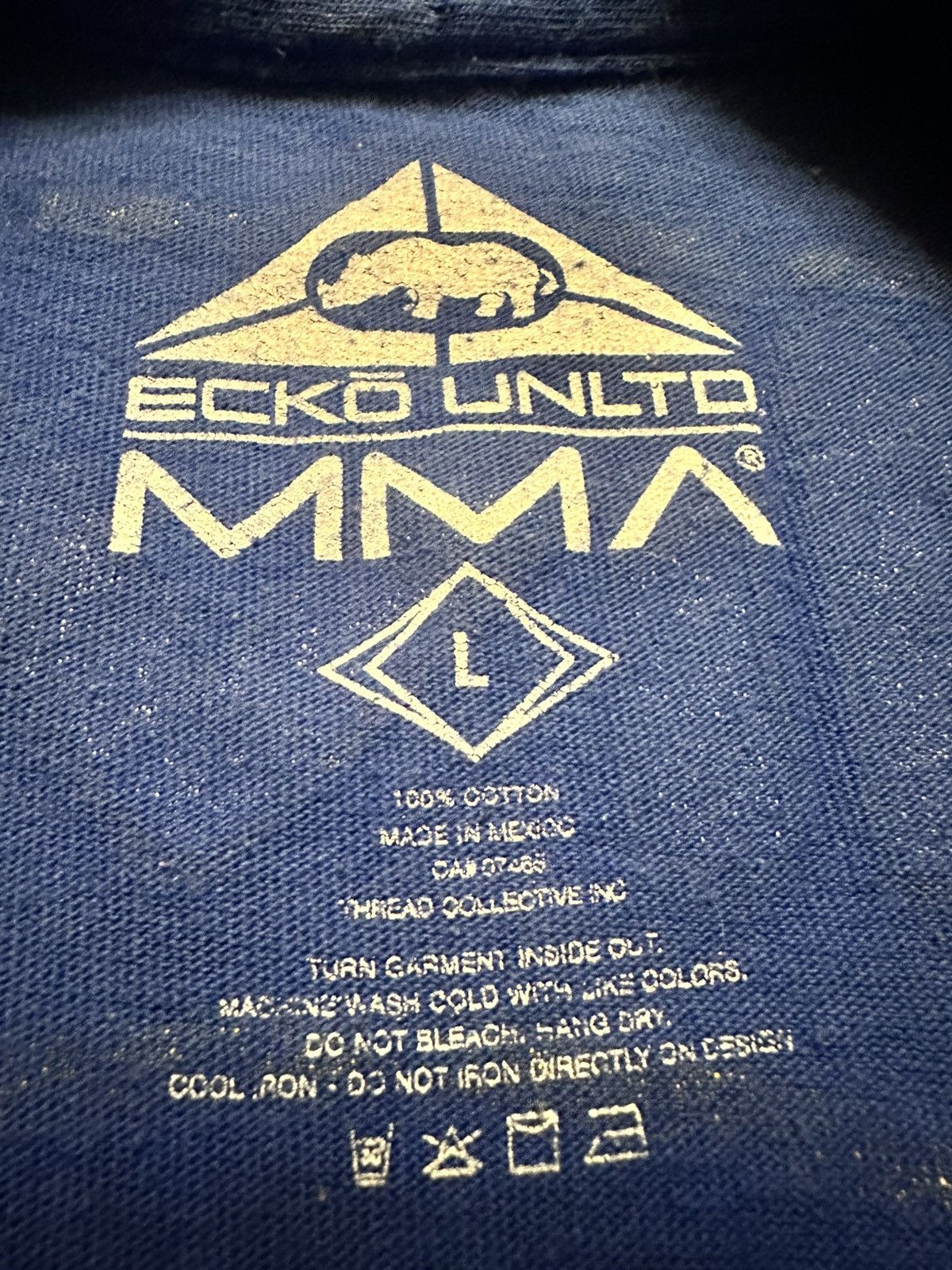 Ecko Unltd. Vintage Y2K Ecko UNLTD MMA Fighting Shirt Size L Size US L / EU 52-54 / 3 - 8 Thumbnail