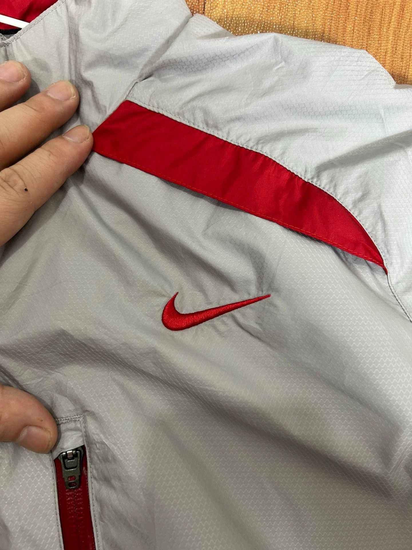 Nike Men’s Authentic Vintage Nike Track Jacket / Windbreaker Size XL / US 12-14 / IT 48-50 - 3 Thumbnail