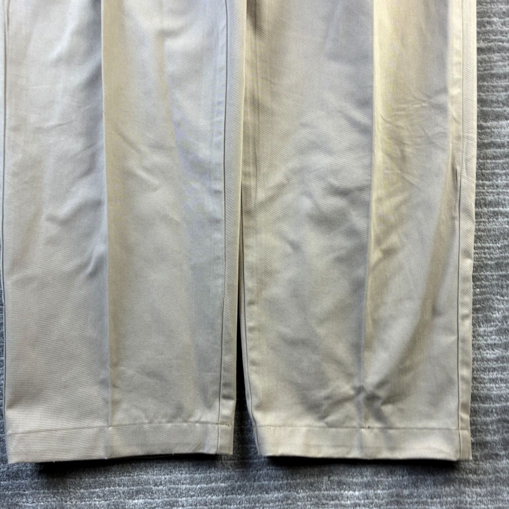 Polo Ralph Lauren Polo Ralph Lauren Pants Mens 38x30 Chino Twill Regular Beige Vintage Andrew Size US M / EU 48-50 / 2 - 4 Thumbnail