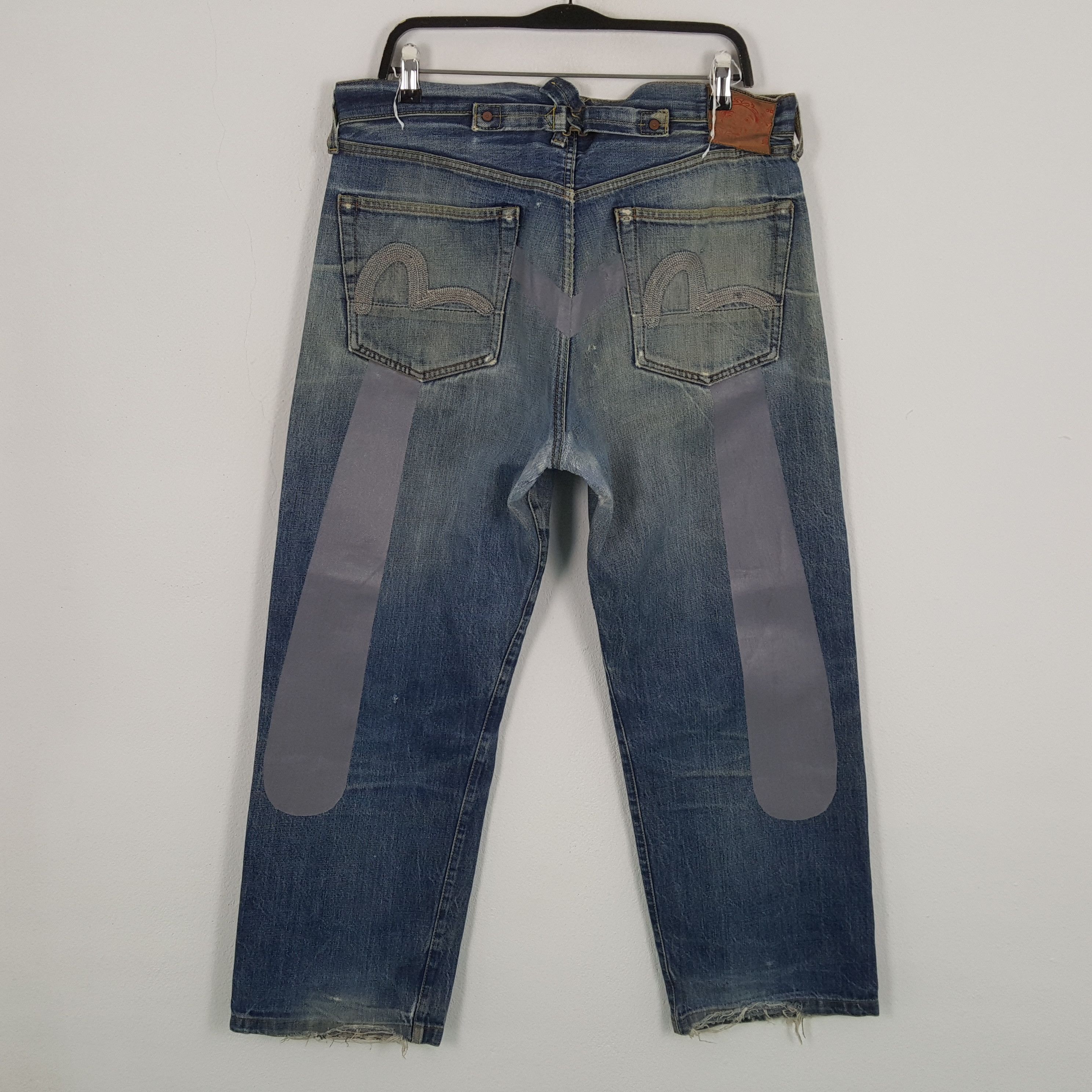 EVISU Japanese Brand Fashion Style Custom Daicock Jeans