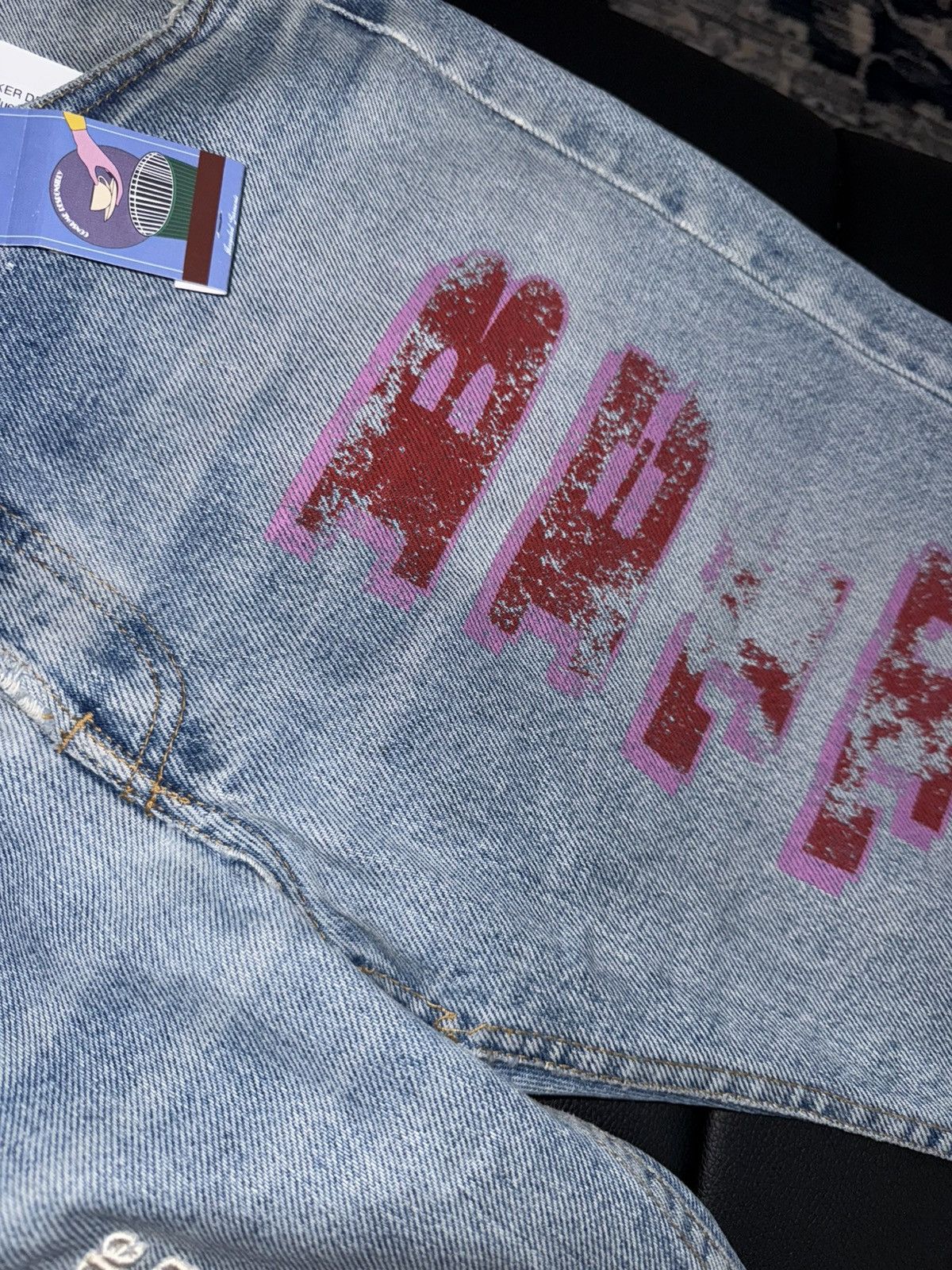 Better With Age Better with age logo jeans Size US 34 / EU 50 - 4 Thumbnail