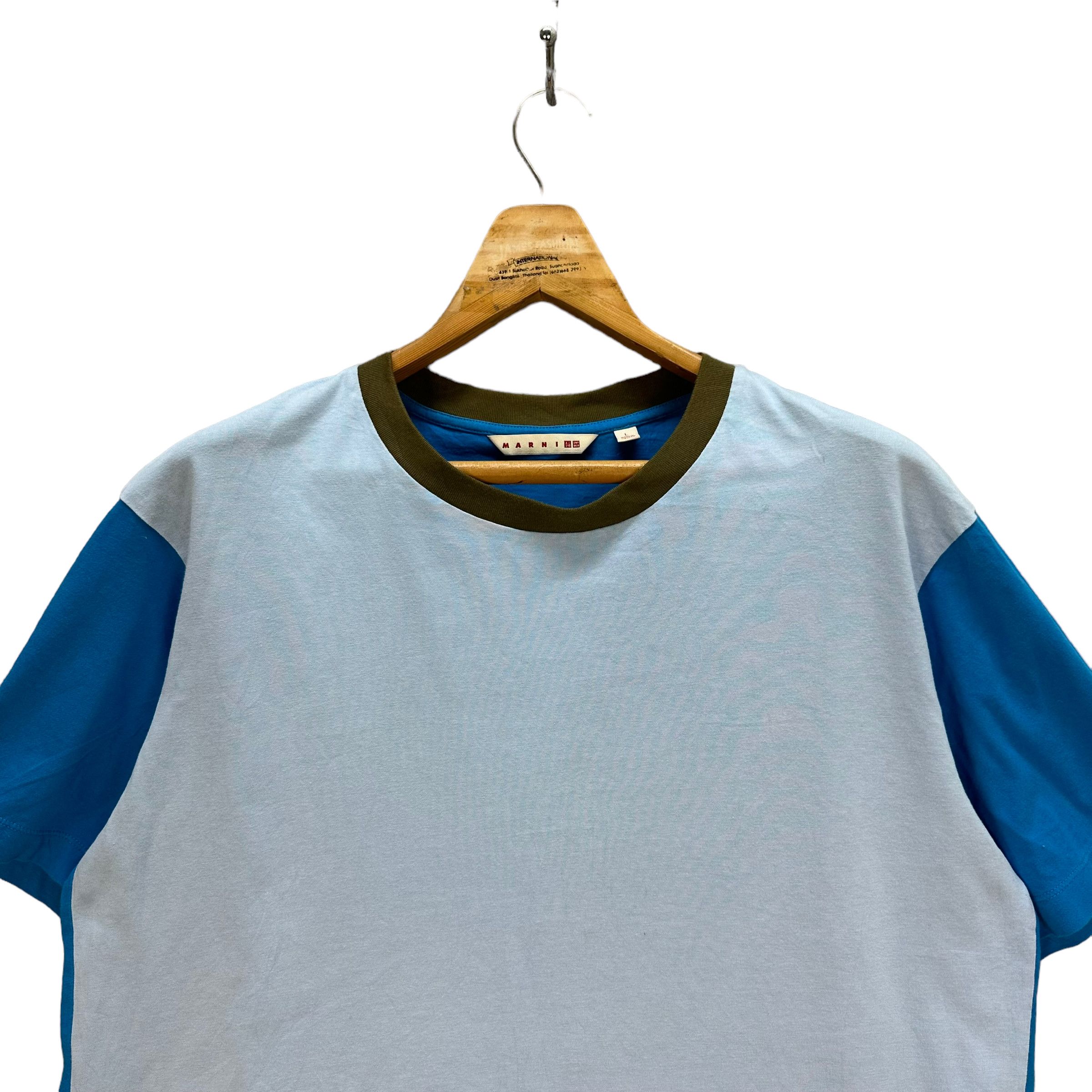 Marni × Uniqlo MARNI X UNIQLO COLORBLOCK TEES #7869-186 Size US L / EU 52-54 / 3 - 2 Thumbnail