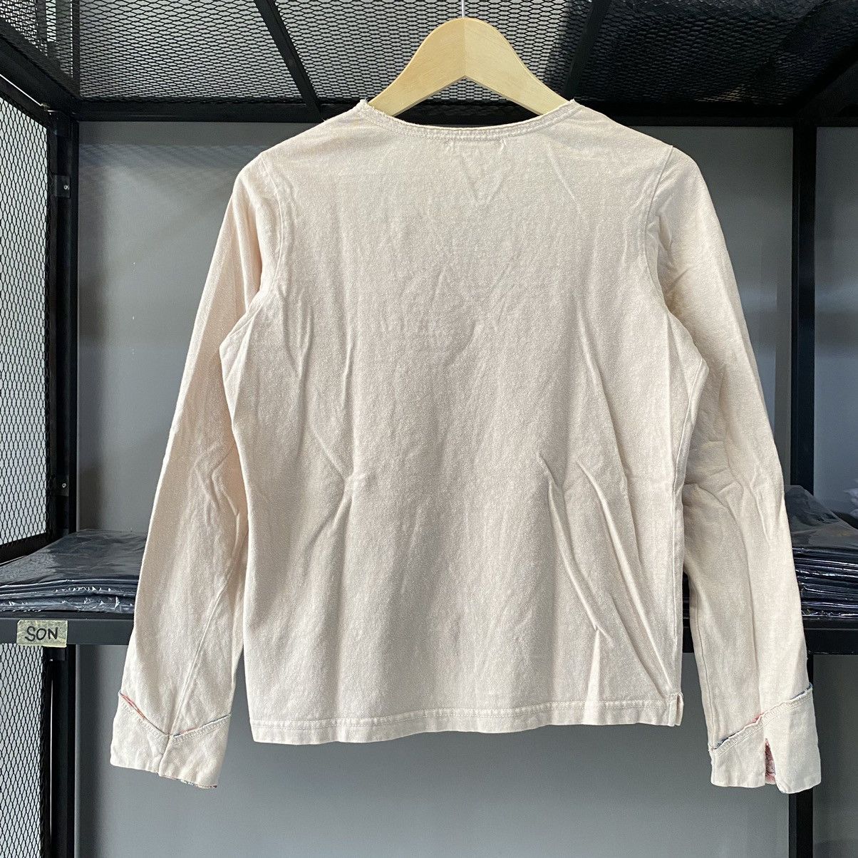 If Six Was Nine × Issey Miyake × Japanese Brand Basic Japanese Raw Asymmetrical Cut Issey Miyake Style Tees Size US L / EU 52-54 / 3 - 12 Thumbnail