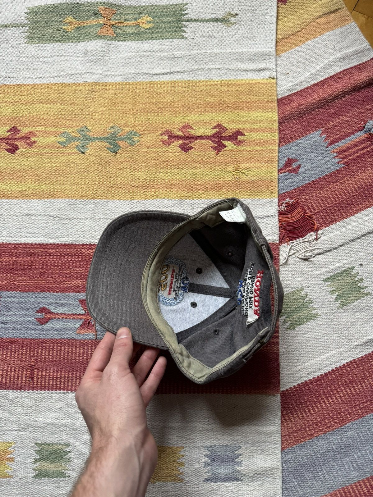 Honda Vibrate 90’s Honda 500 Wins Grand Prix Racing y2k Hat Size ONE SIZE - 6 Thumbnail