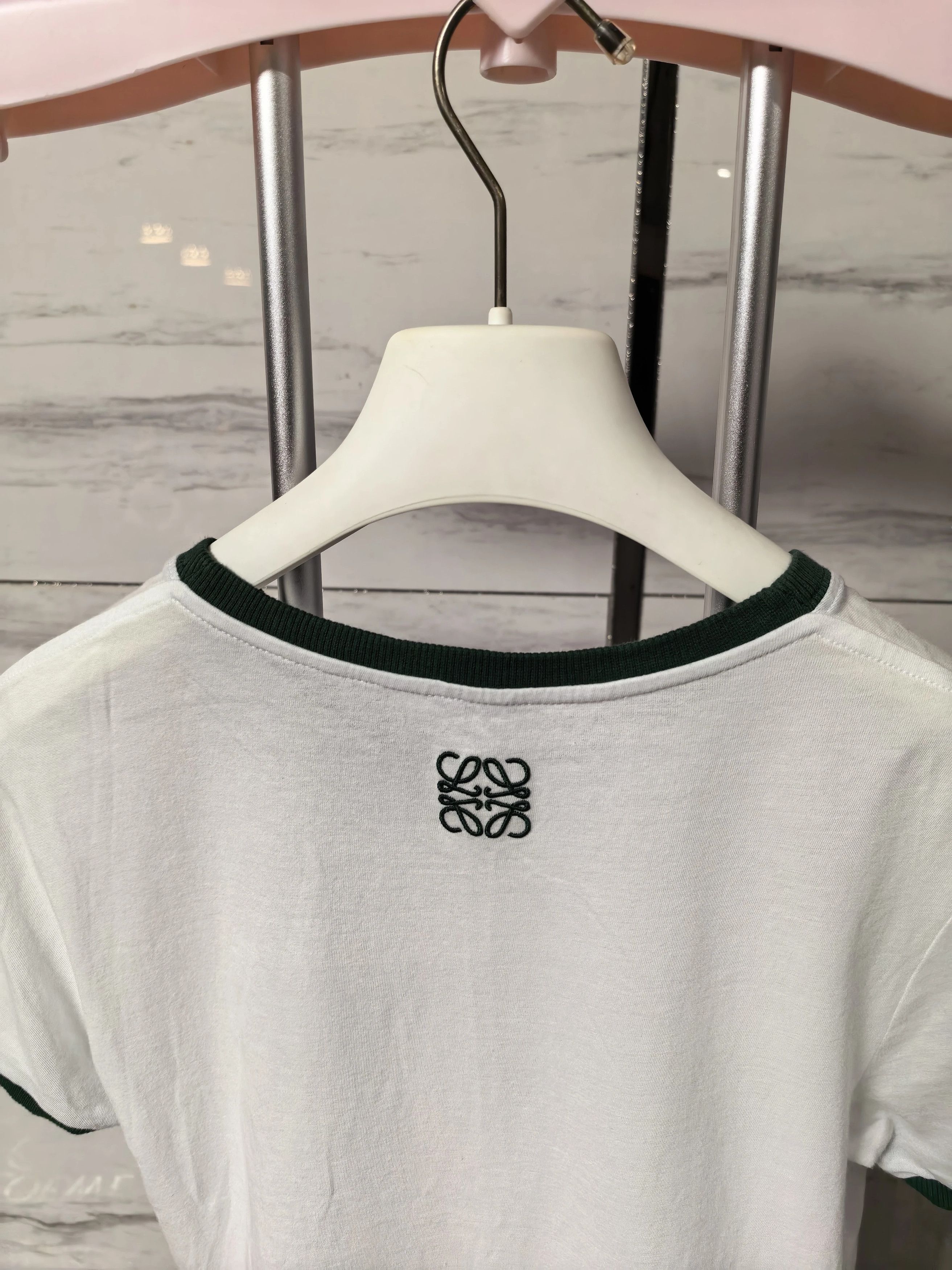 Loewe LOEWE SS23 S Floral Print Logo Short Sleeve T-shirt Size S / US 4 / IT 40 - 9 Thumbnail
