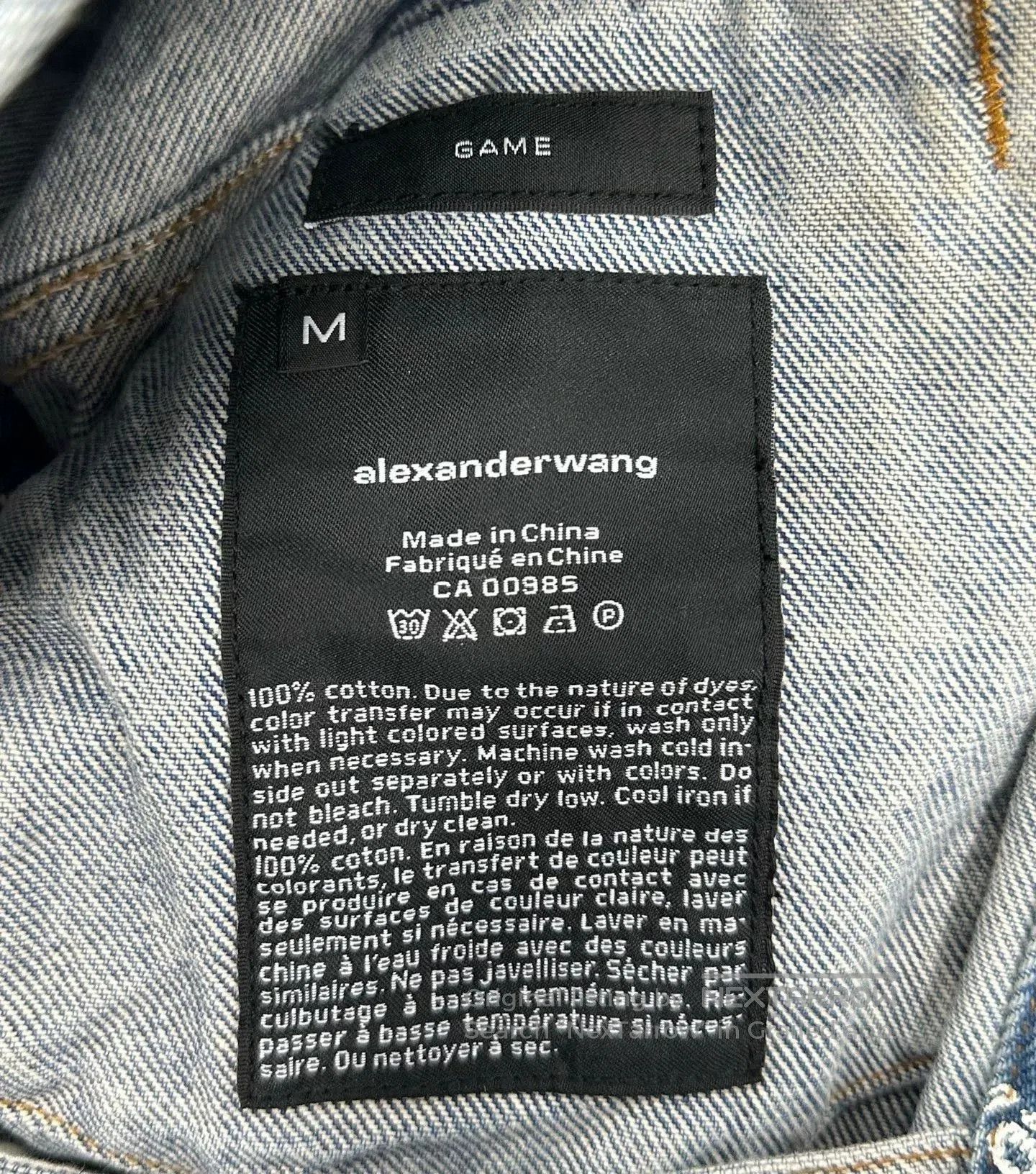 Alexander Wang Alexander Wang Blue Denim Jacket M. Size US M / EU 48-50 / 2 - 4 Thumbnail