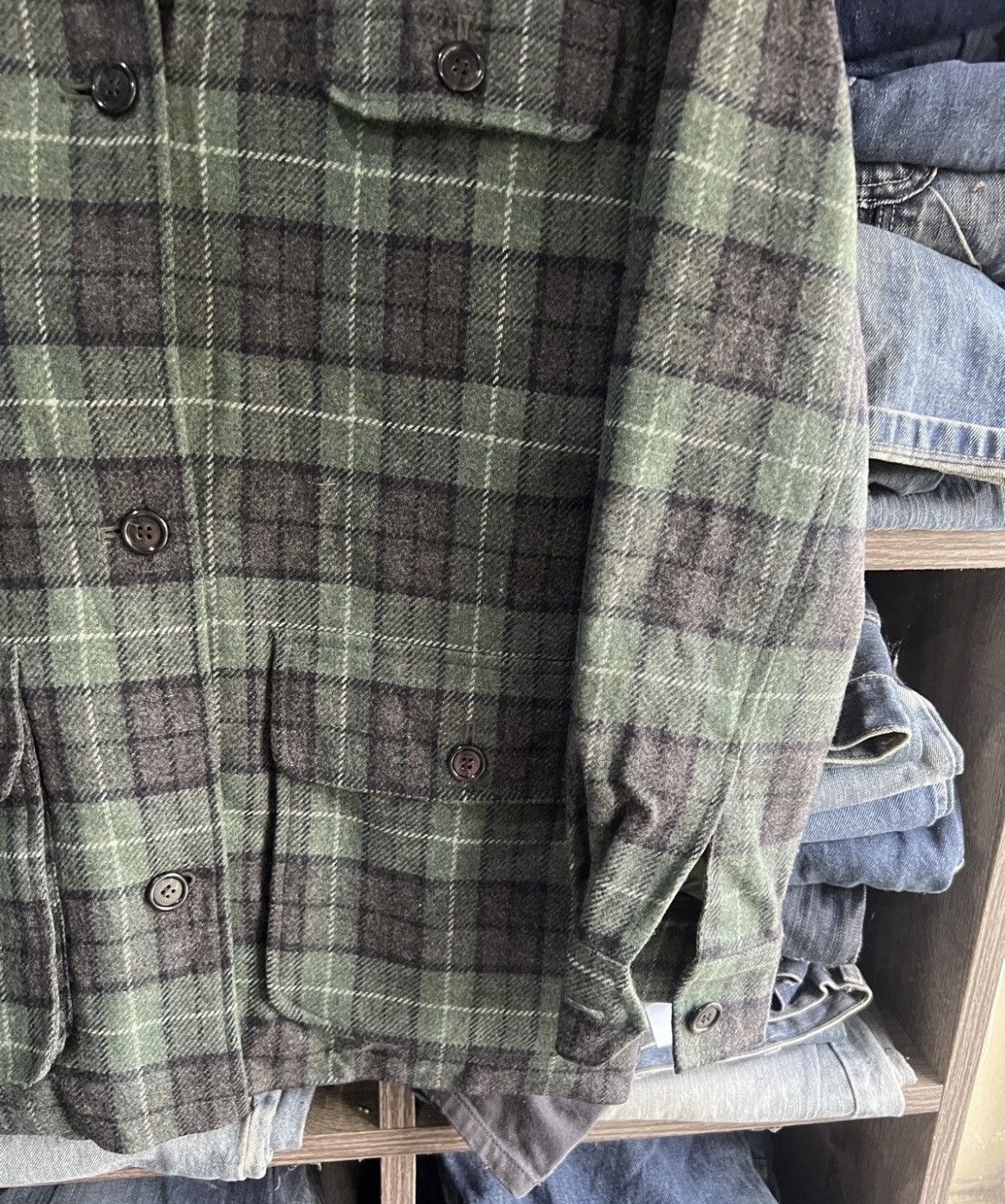 J.Crew 🔥Vintage J. Crew Quilted Button Jacket Size US M / EU 48-50 / 2 - 10 Thumbnail
