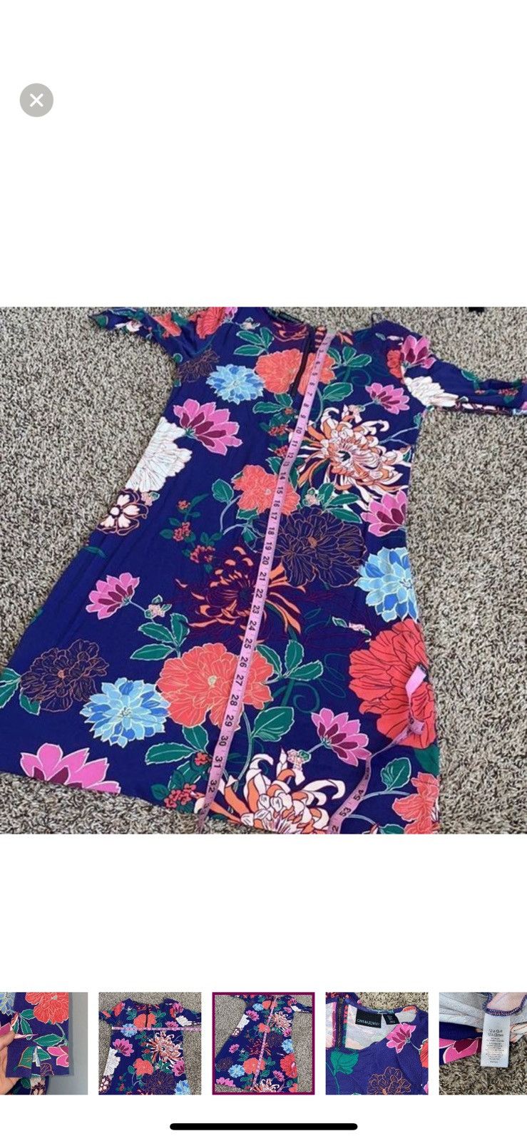 Cynthia Rowley Cynthia rowley small floral shift dress Size S / US 4 / IT 40 - 5 Thumbnail