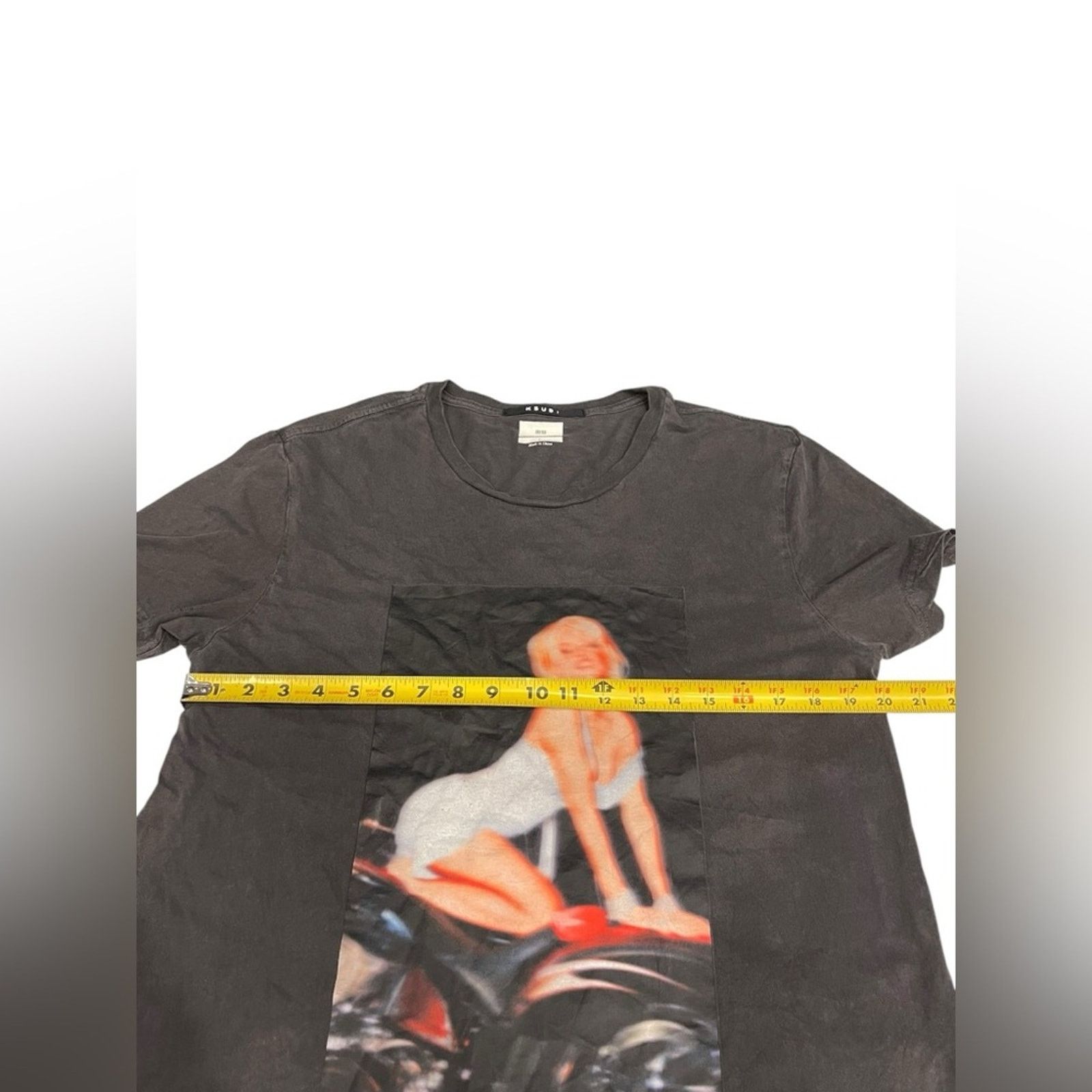 Ksubi Ksubi Anna Nicole Smith Hommage Black Printed T Shirt Size:L Size US L / EU 52-54 / 3 - 5 Thumbnail