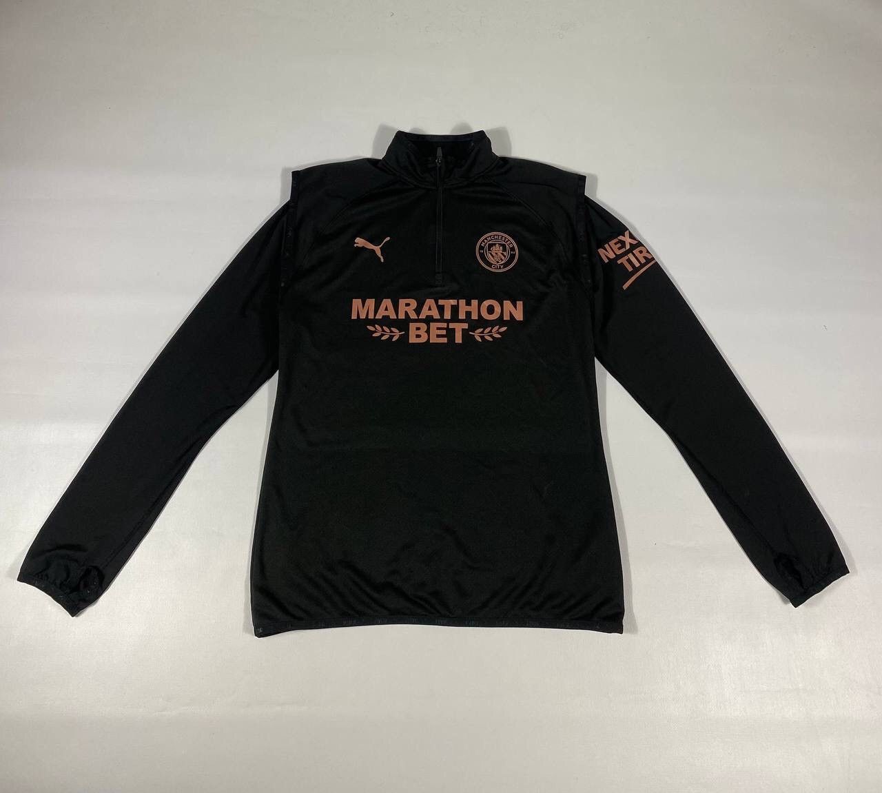 Manchester City Puma 2019-20 1/4 Zip Training Top Jersey