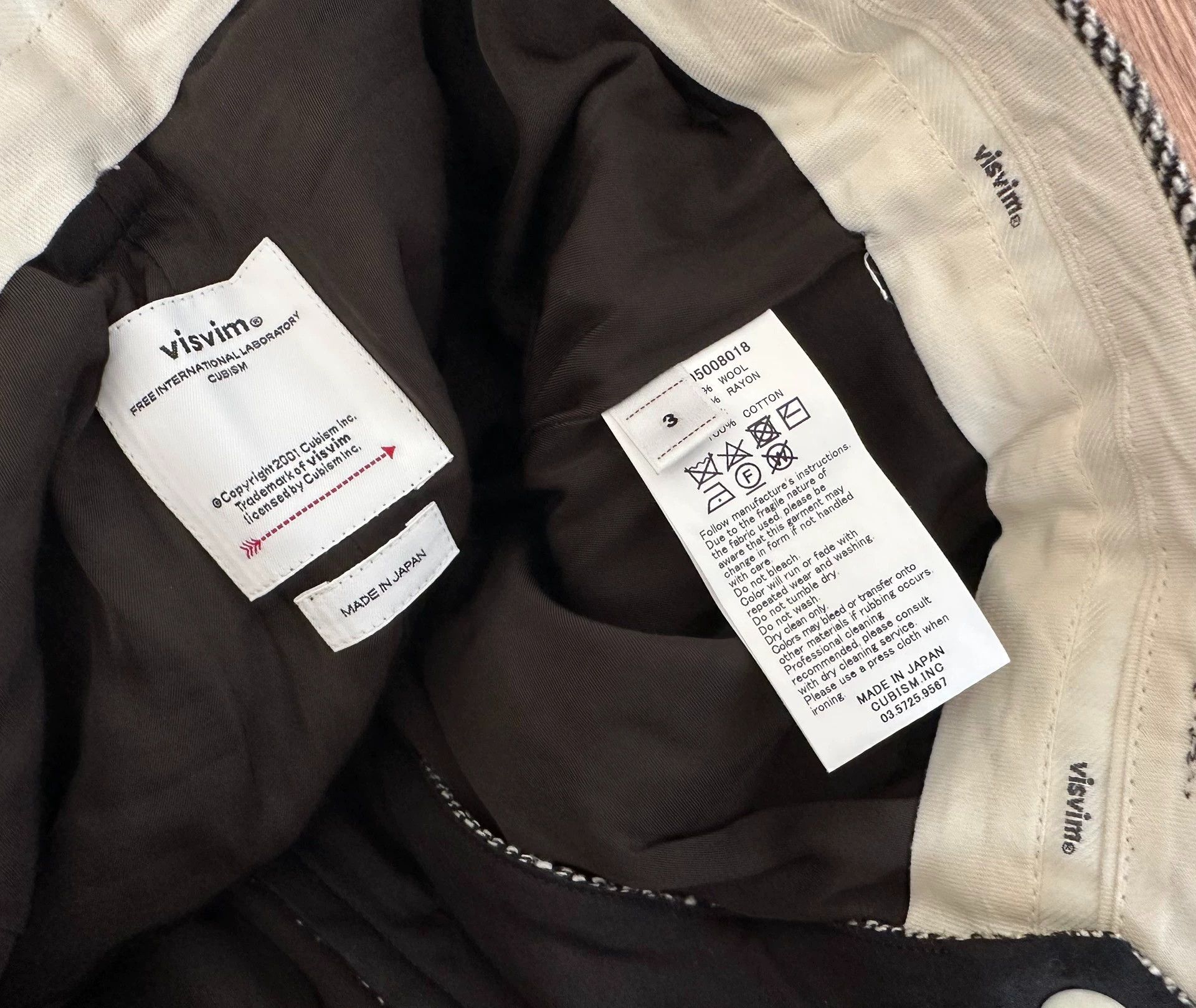 Visvim VISVIM 24AW RUSSO PANTS (DONEGAL TWEED) 99 New 3 Size US 34 / EU 50 - 3 Thumbnail