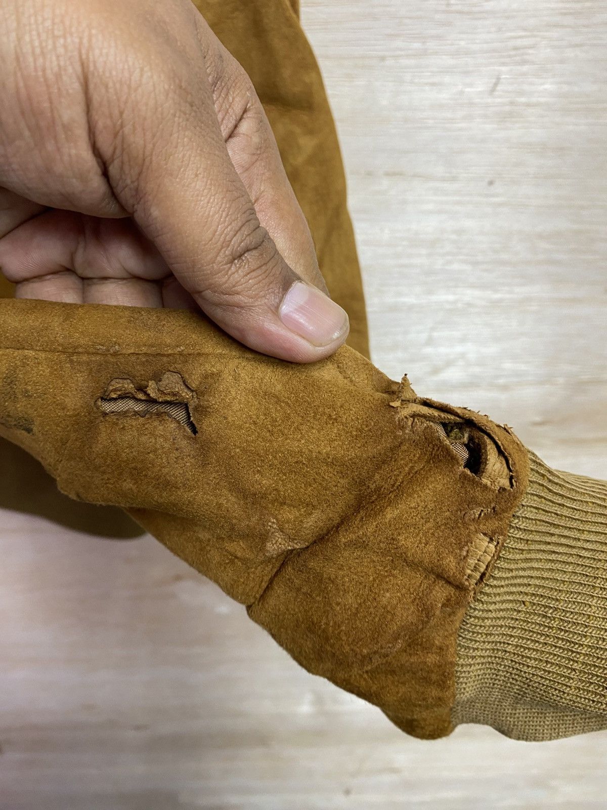 Coach Vintage Coach Suede Leather Bomber Jacket Made in USA Brown Size US S / EU 44-46 / 1 - 12 Thumbnail