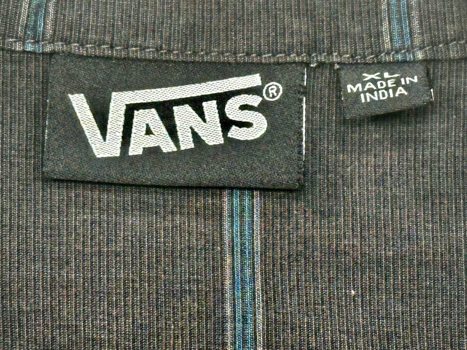 Polo Ralph Lauren Vans Blue Stripe Pocketed Long Sleeve Button Up Black Men XL Size US XL / EU 56 / 4 - 6 Thumbnail