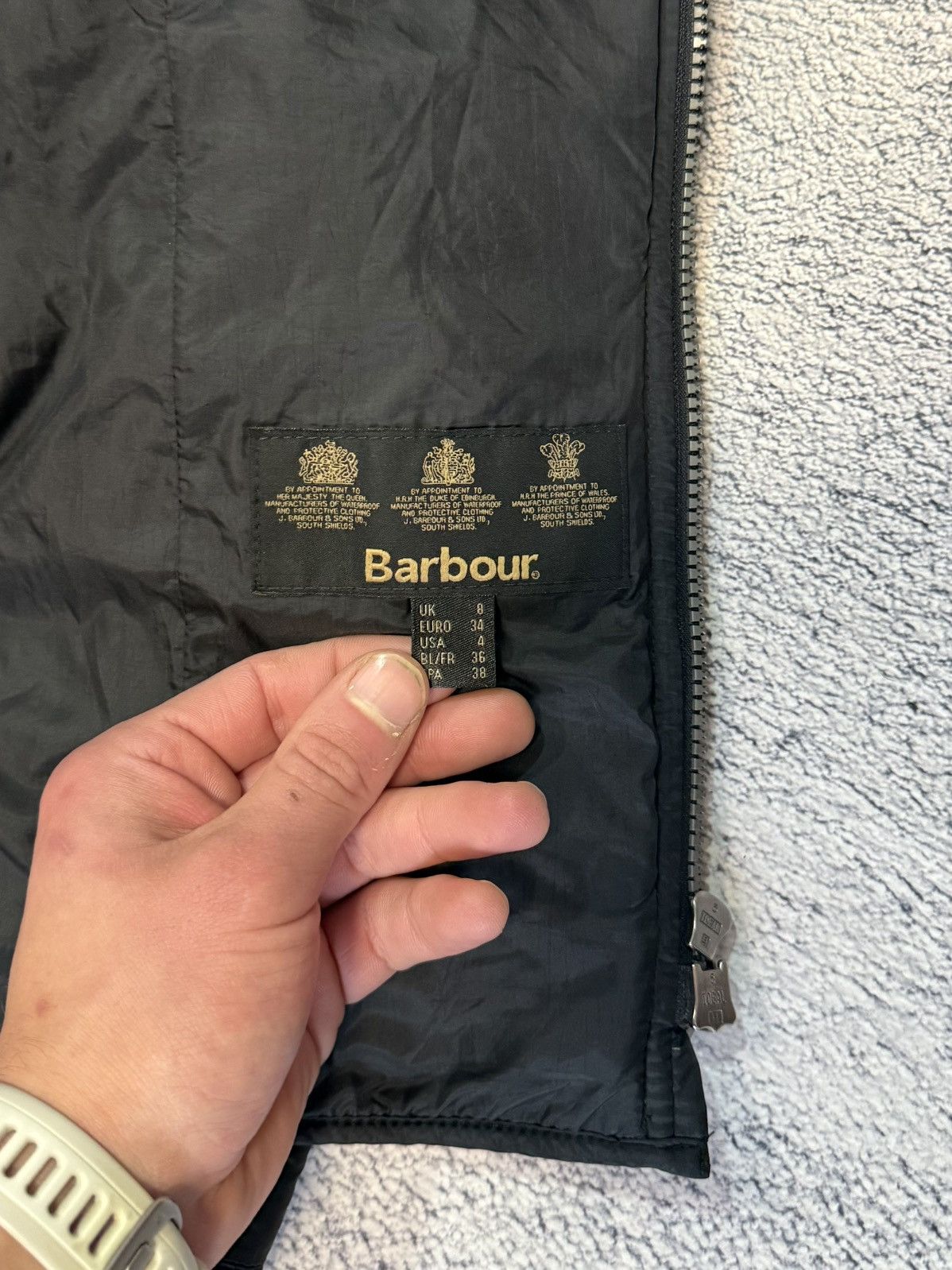 Barbour Barbour International Trials Quilt Jacket LQU0342BK91 UK8US4 Size S / US 4 / IT 40 - 9 Thumbnail
