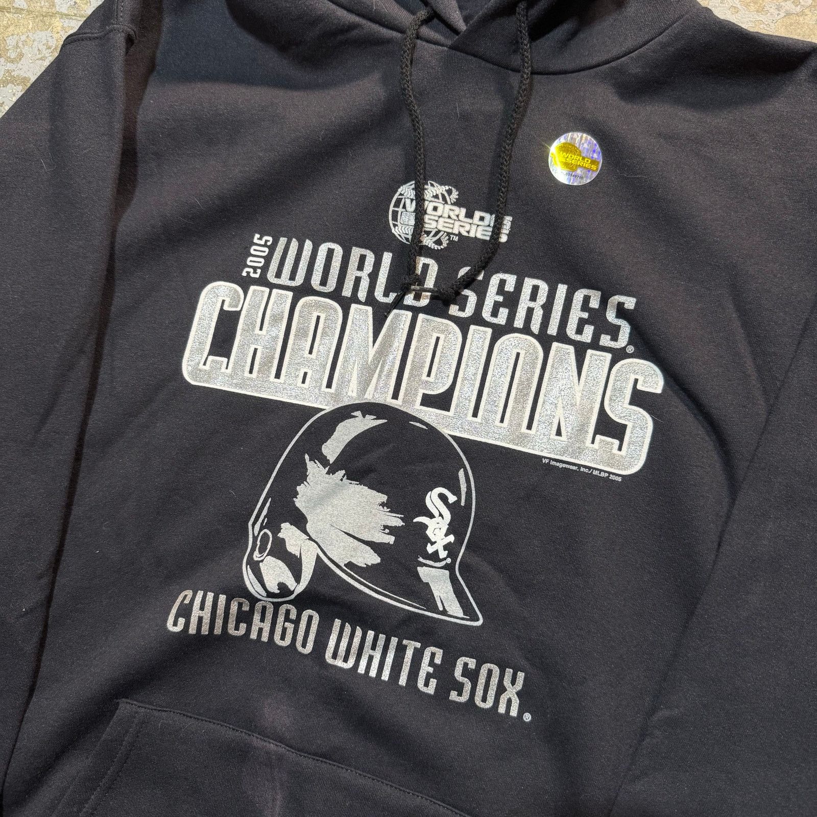 Vintage 2005 Deadstock White Sox World Series Champions Hoodie Size US L / EU 52-54 / 3 - 2 Thumbnail