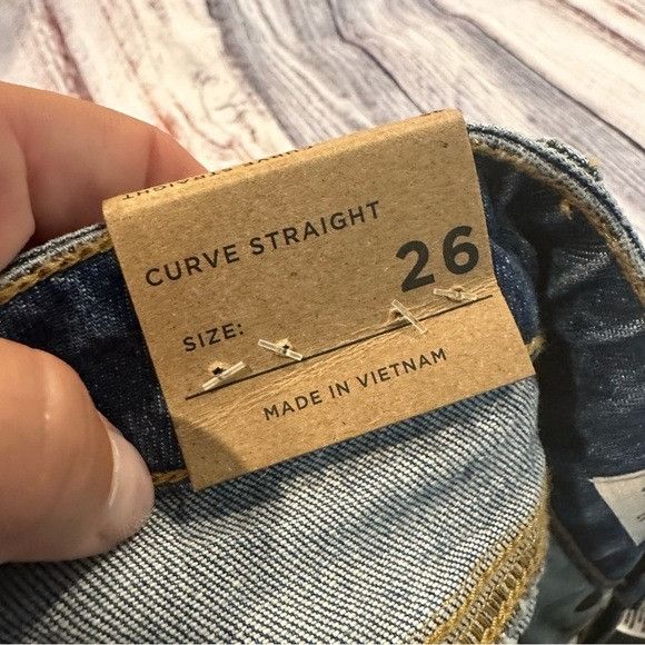 Pacsun NWT Pacsun Curve Straight Distressed Jeans Size 26" / US 2 / IT 38 - 9 Thumbnail