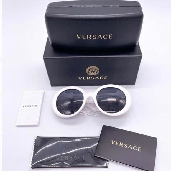 Versace VERSACE Medusa Round Acetate Sunglasses Size ONE SIZE - 9 Thumbnail
