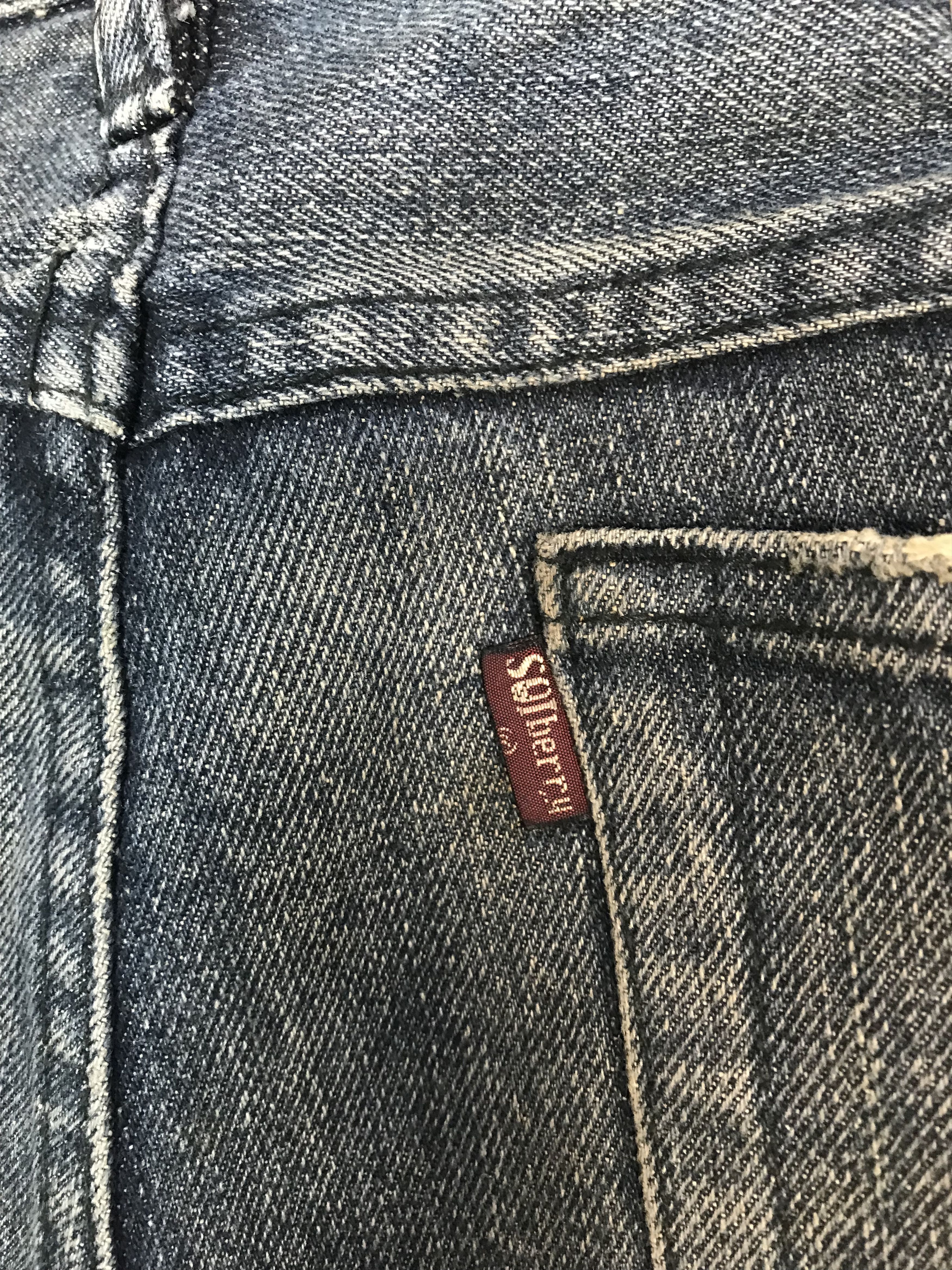 Other Solberry Distressed Art Patchworks Indigo Denim Jeans Size US 32 / EU 48 - 9 Thumbnail