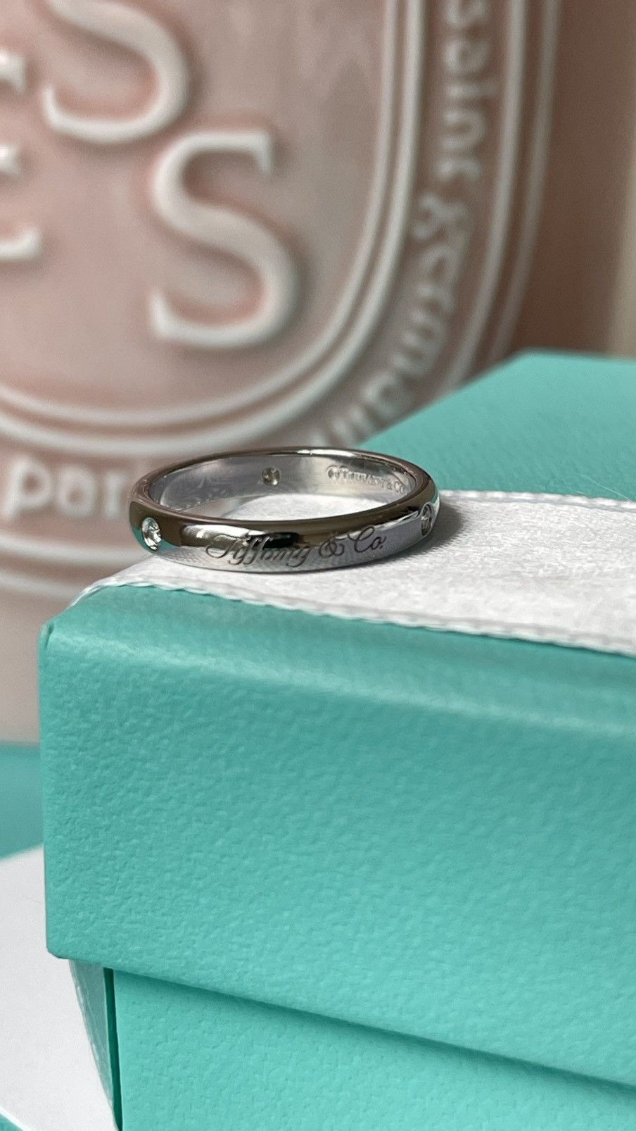 Tiffany & Co. Tiffany & Co. Notes Lucida Dia Ring Platinum 5.5 NEW $1245 Size ONE SIZE - 20 Thumbnail