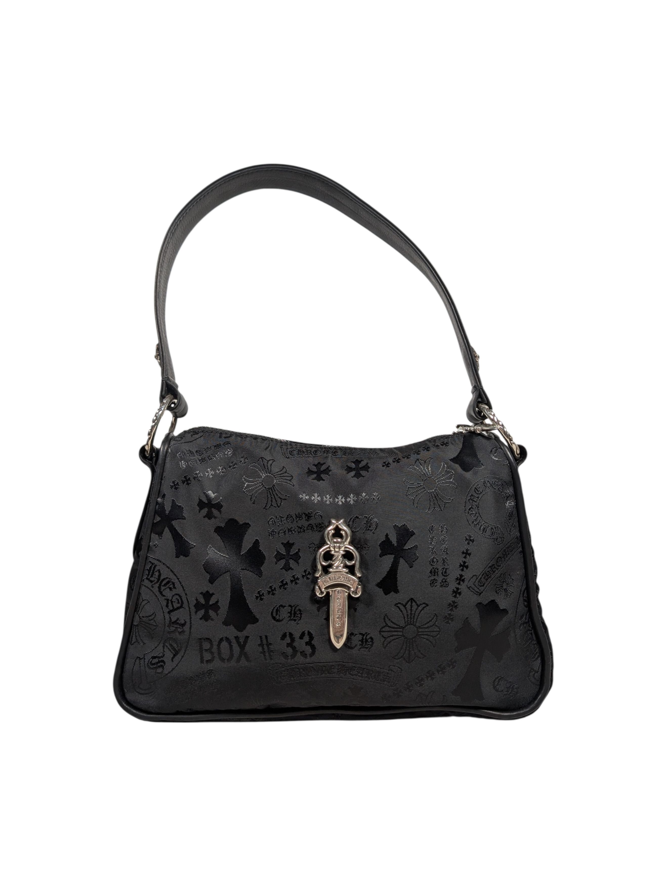 Chrome Hearts Chrome Hearts Stencil Chicken Nugget Bag NylonBlack Size ONE SIZE - 1 Thumbnail