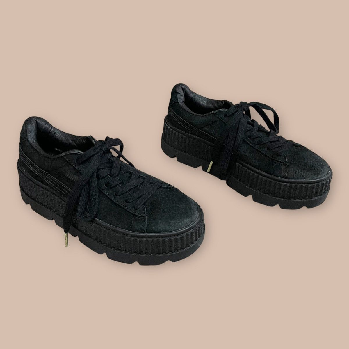 Fenty × Puma PUMA Rihanna x Fenty Cleated Creeper 'Black' Size US 6 / EU 39 - 7 Thumbnail