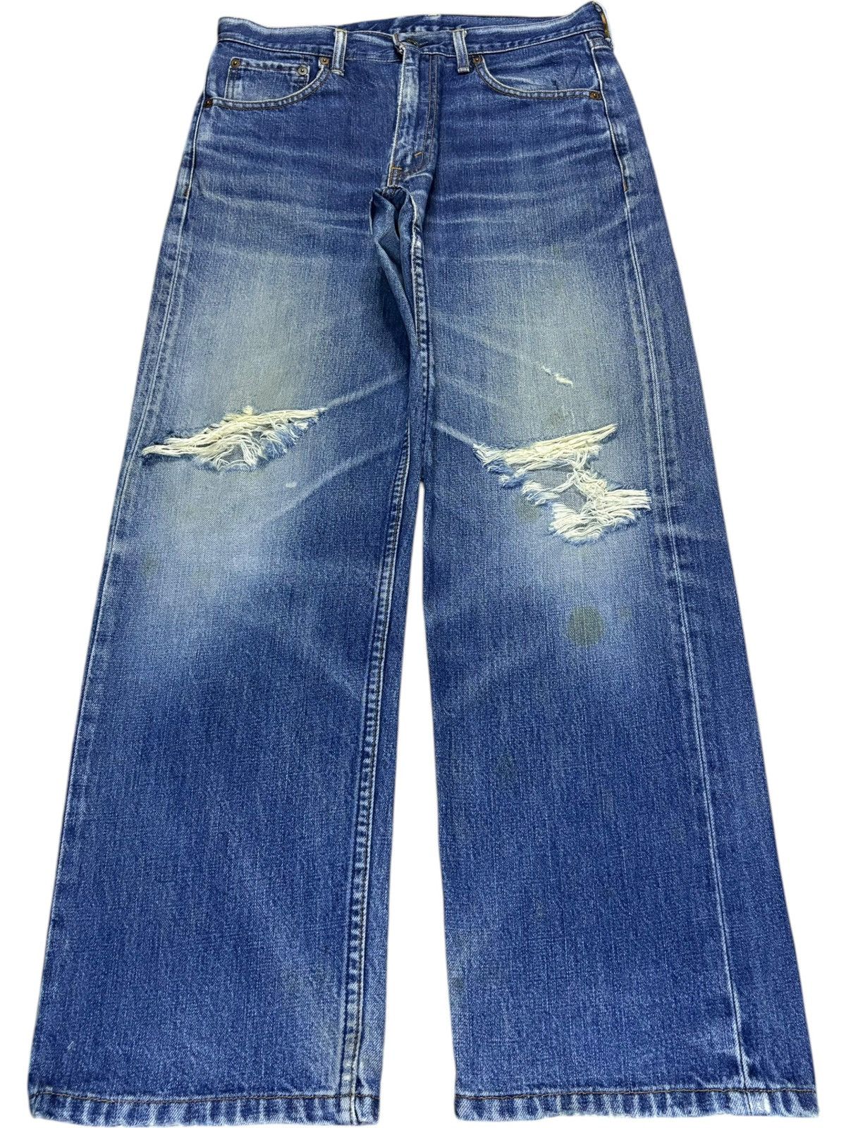 Levi's Vintage 90s Levis 503 Faded Wash Distressed Baggy Jeans Size US 32 / EU 48 - 1 Thumbnail