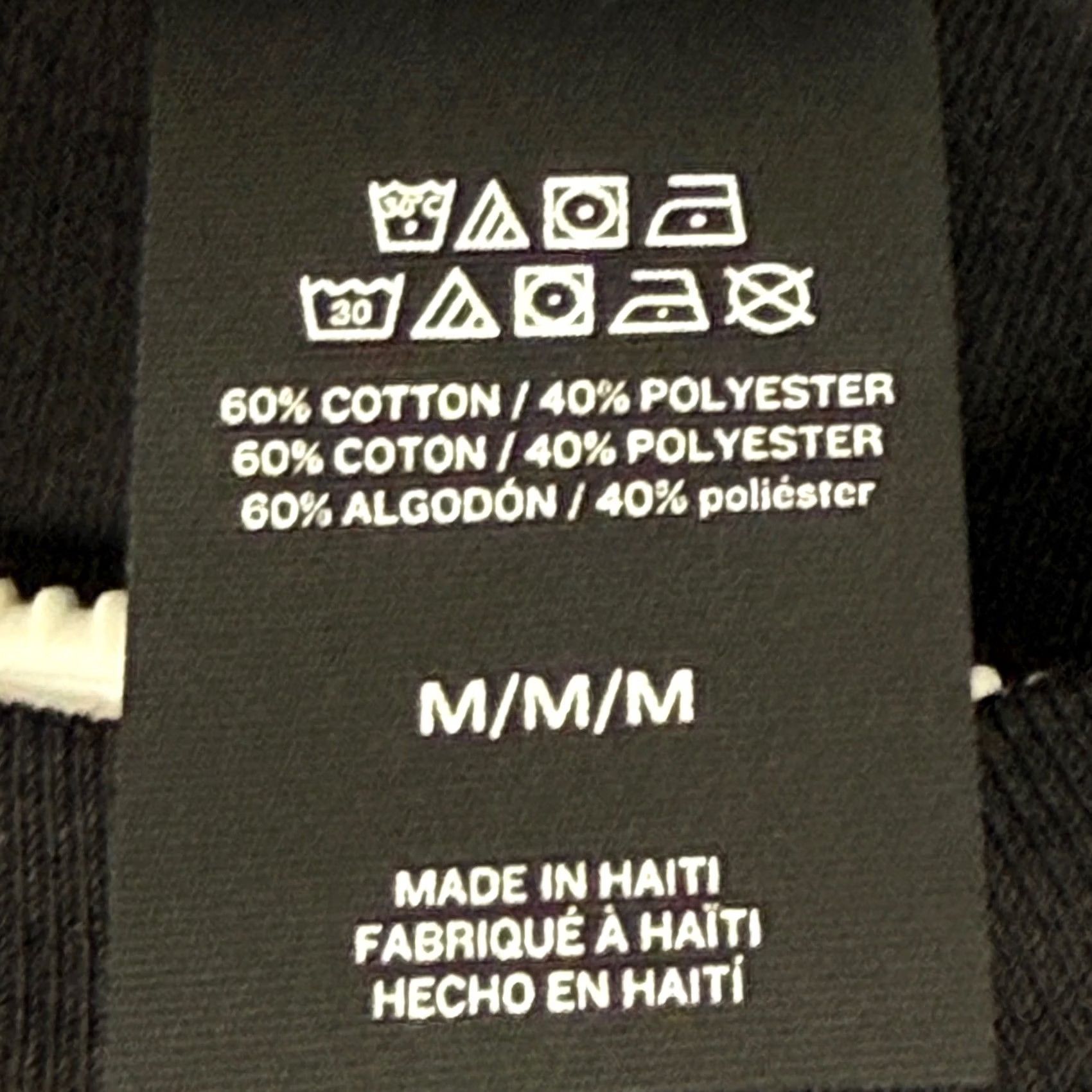 Hanes Hanes Mens T Shirt Black X-Temp Crew Neck 2 Pack O4200 Solid Short Sleeve 60% Cotton 40% Polyester Size US M / EU 48-50 / 2 - 6 Thumbnail